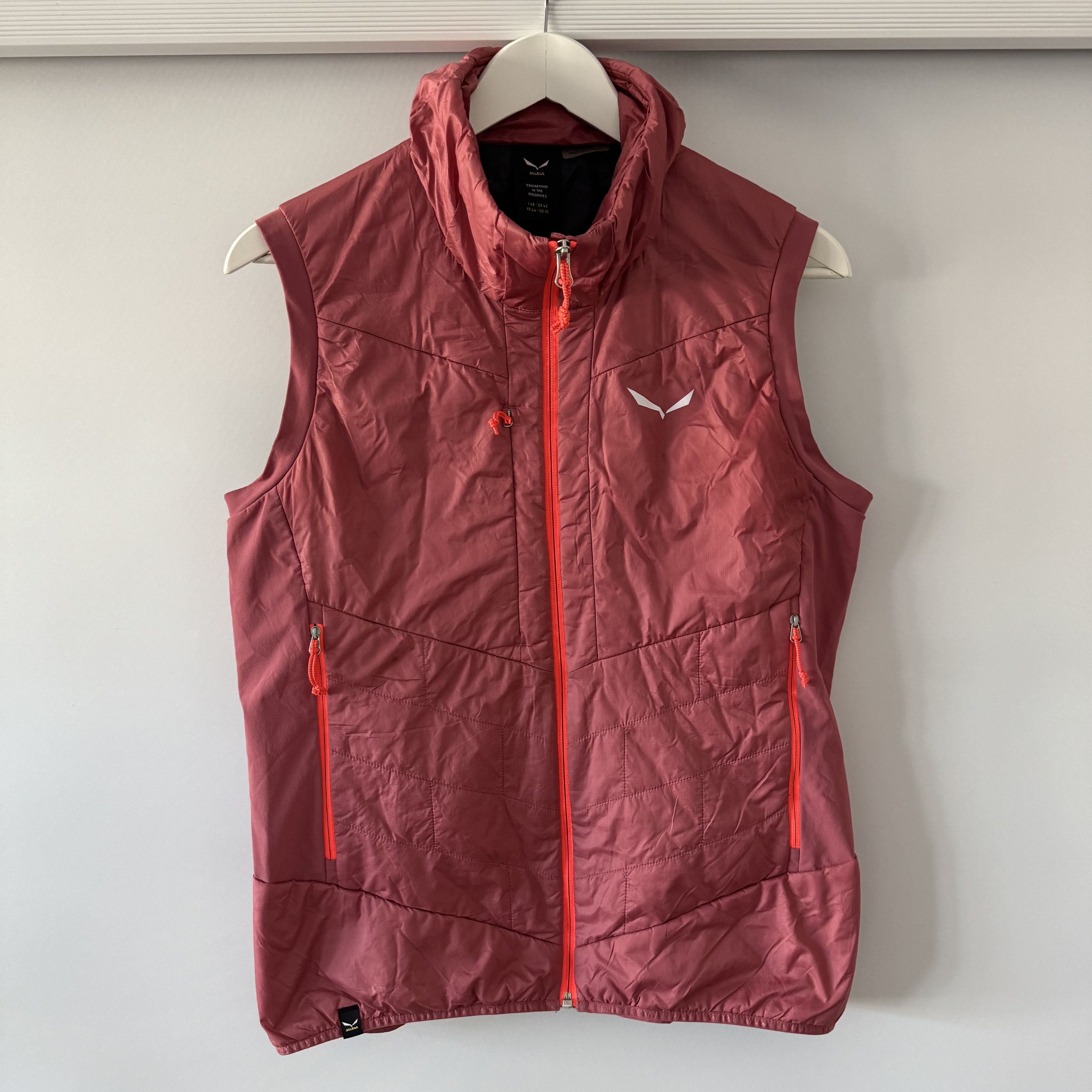 SALEWA Women's Salewa Tirol Wool Responsive Durastretch Pink Vest Size XL / US 12-14 / IT 48-50 - 1 Thumbnail