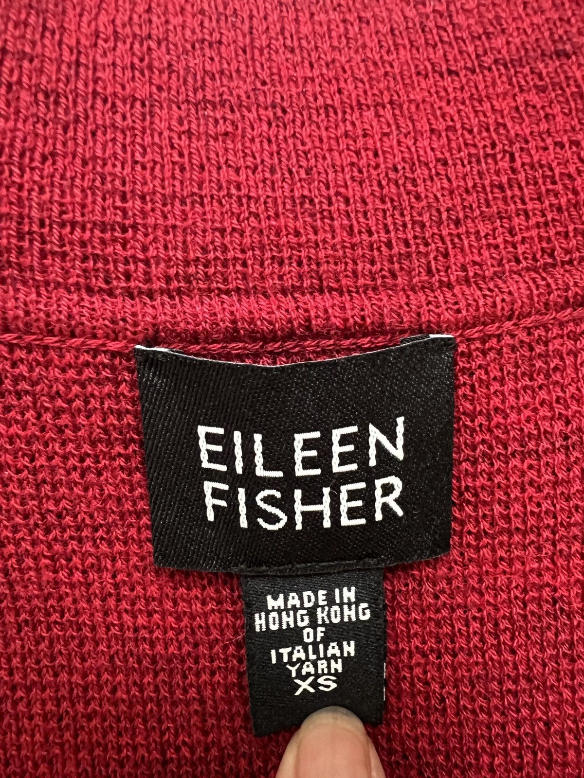 Eileen Fisher Eileen Fisher 100% wool red sweater top size XS Size XS / US 0-2 / IT 36-38 - 5 Thumbnail