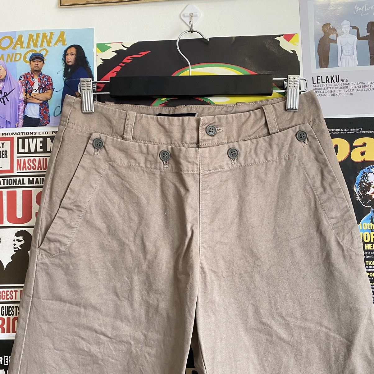 Vintage Vintage Marine Francaise Rare Style Chinos Pants Size US 29 - 2 Thumbnail