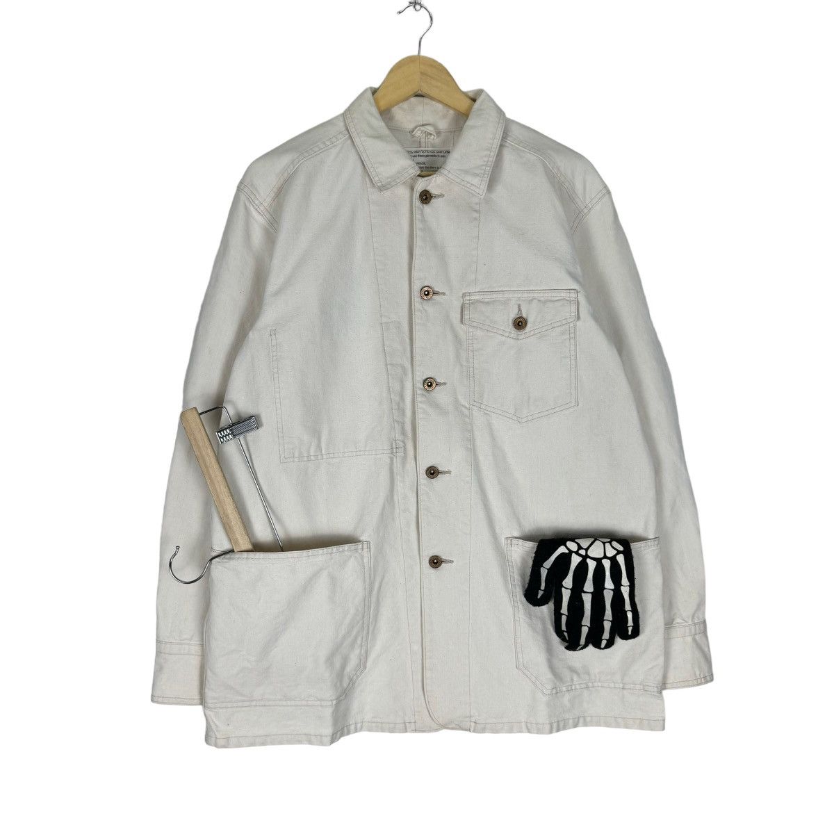 Johnbull ☀️JOHN BULL WORKWEAR GARMENTS CANVAS BUTION JACKET Size US L / EU 52-54 / 3 - 1 Thumbnail