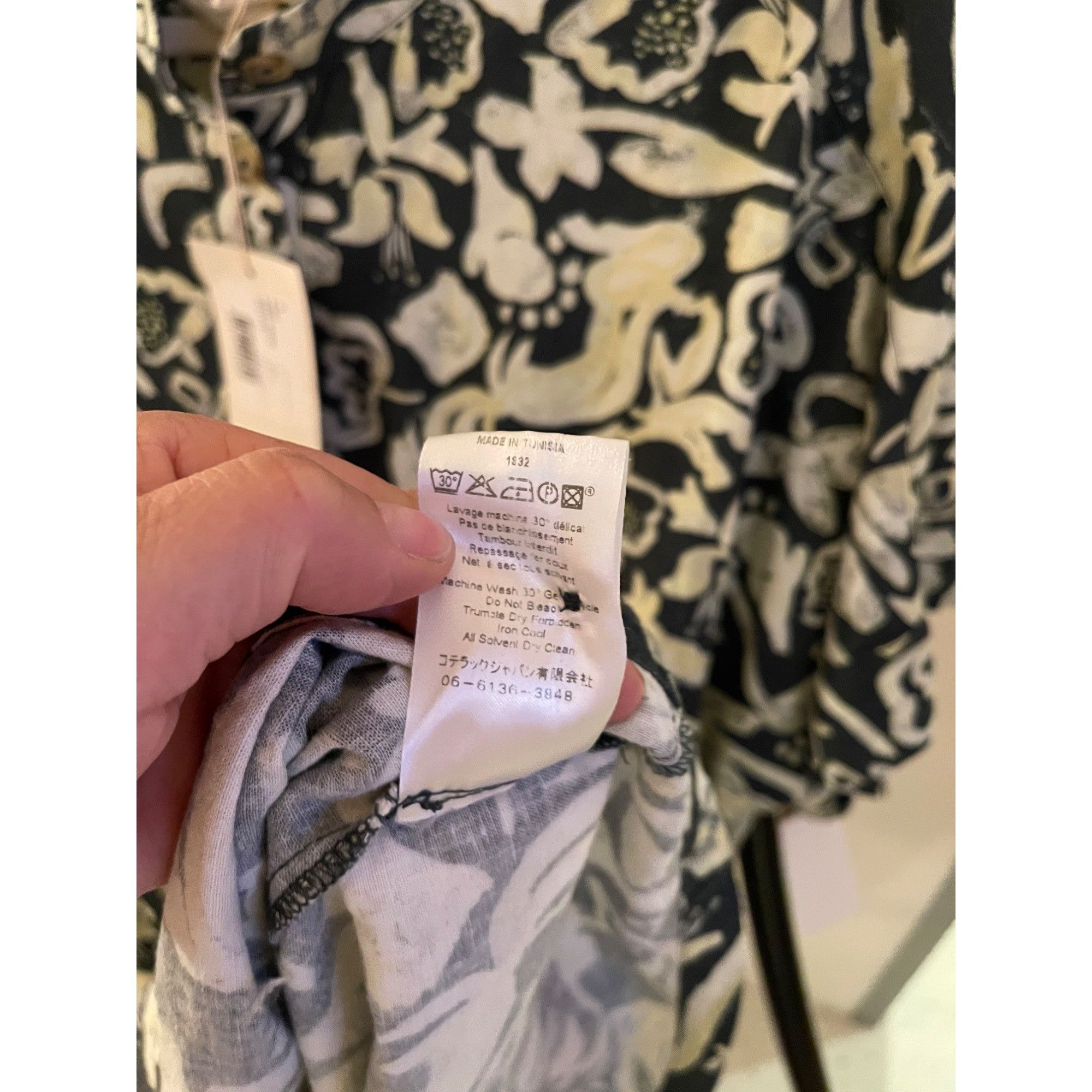 Cotelac Cotelac Womens Dress Size 10 Multicolor Tunic Floral Size L / US 10 / IT 46 - 8 Thumbnail