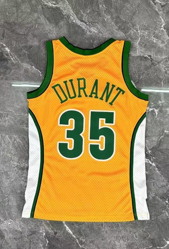 NBA 35 Kevin Durant Jersey Seattle SuperSonics Jersey Size US M / EU 48-50 / 2 - 2 Thumbnail