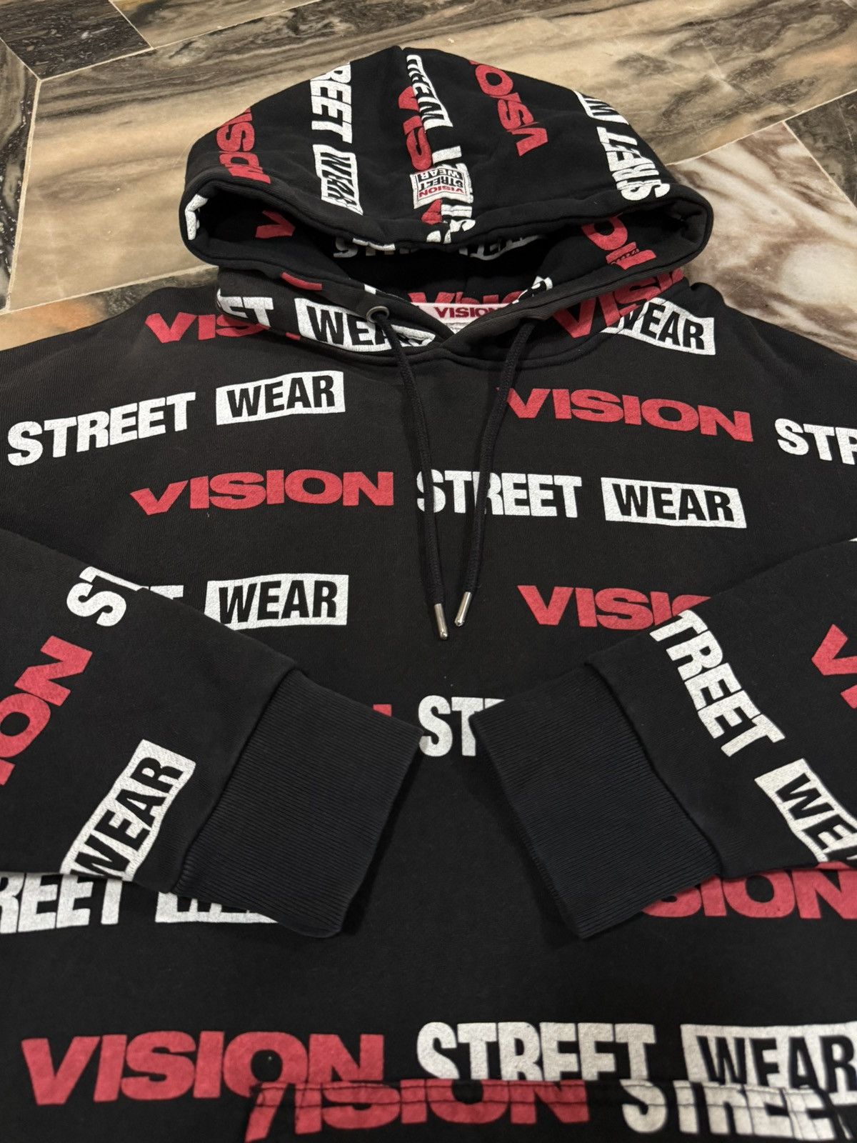Vision Streetwear Vision Street Wear Monogram Hoodie Size US L / EU 52-54 / 3 - 7 Thumbnail