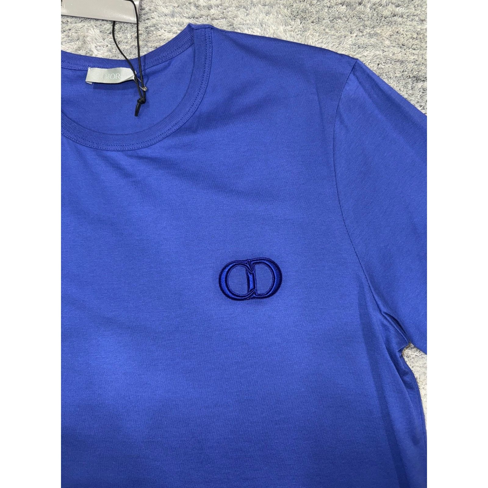 Dior Dior Violet Purple Cotton Classic Tee Shirt T-Shirt Large L Size US L / EU 52-54 / 3 - 4 Thumbnail