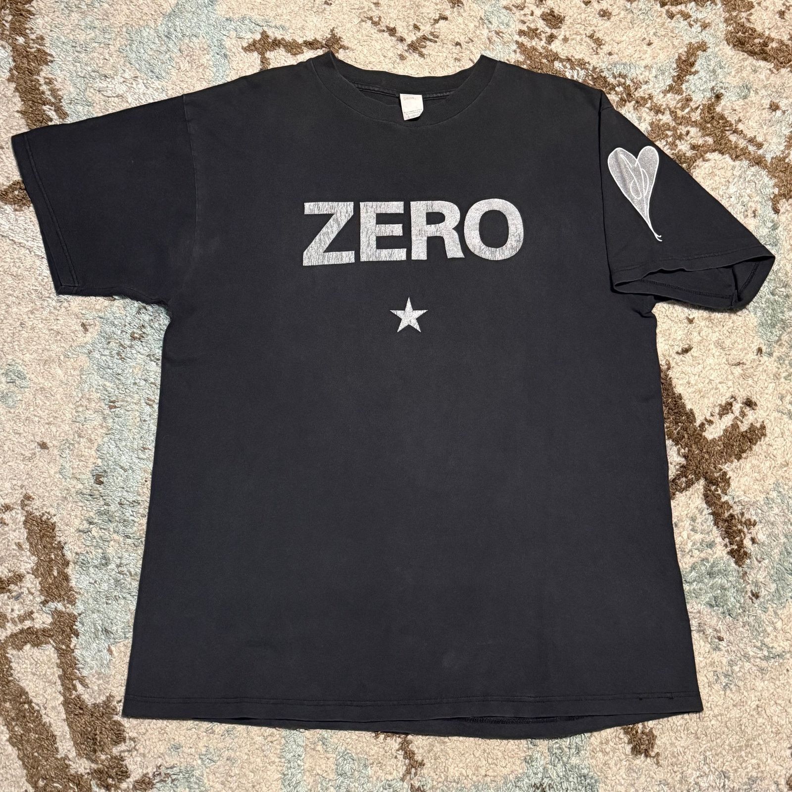 Band Tees × Tultex × Vintage Vintage 90s Smashing Pumpkins Zero Shirt XL Billy Corgan Size US XL / EU 56 / 4 - 1 Thumbnail