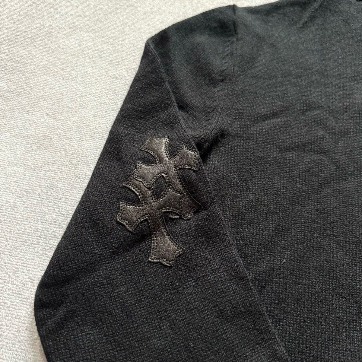 Chrome Hearts Chrome Hearts Cross Patch Cashmere Hoodie Size US S / EU 44-46 / 1 - 2 Thumbnail