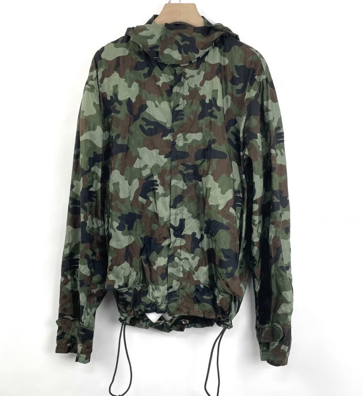Louis Vuitton Louis Vuitton Camo Monogram Jacquard Windbreaker Jacket K12 Size US L / EU 52-54 / 3 - 1 Thumbnail