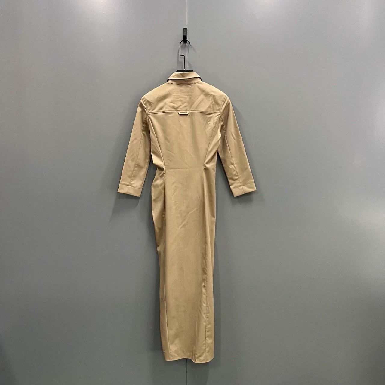 Jacquemus JACQUEMUS Khaki Asymmetric Dress 32-36 NWT Size XS / US 0-2 / IT 36-38 - 3 Thumbnail