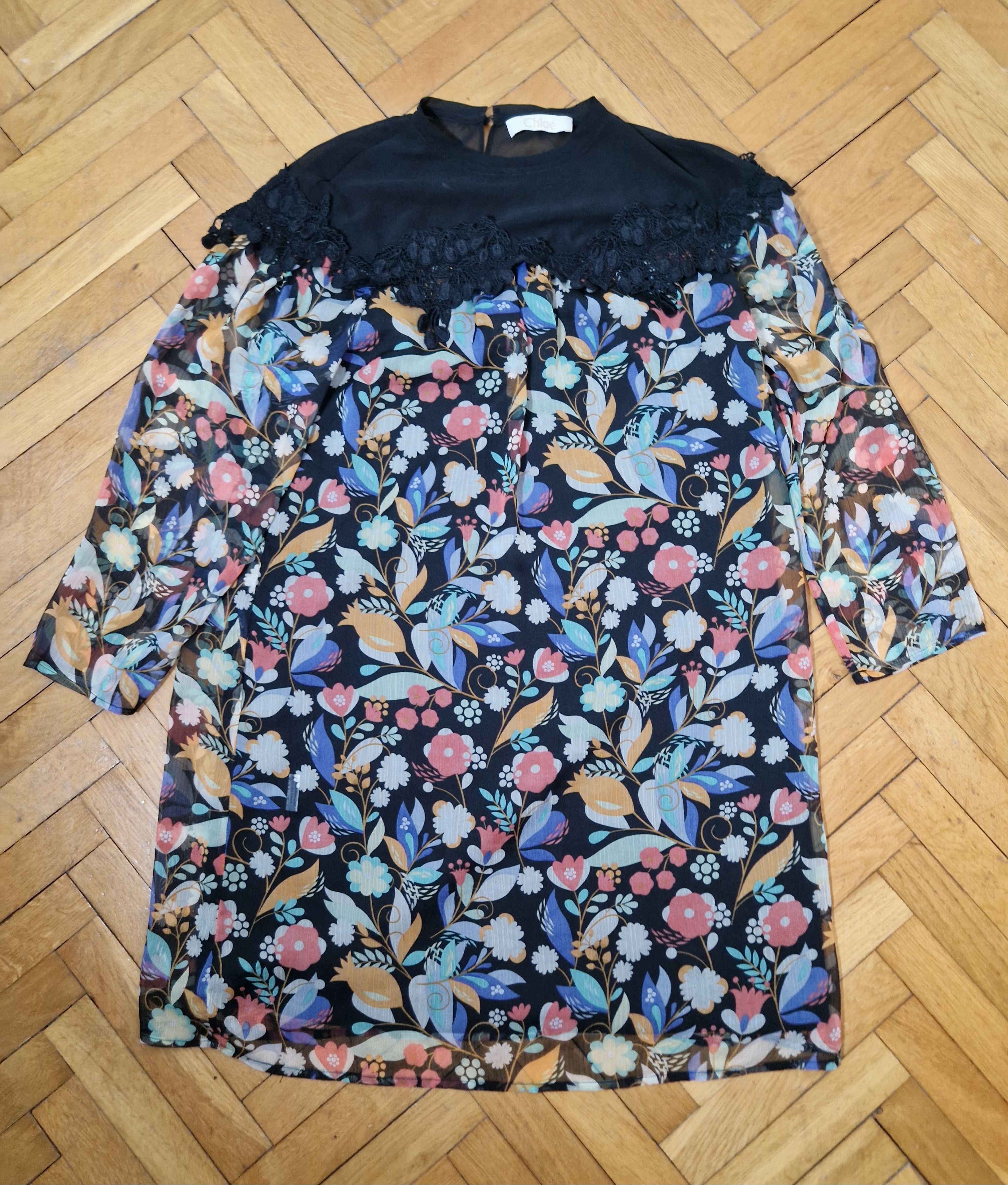 Chloe Chloe silk floral dress Size M / US 6-8 / IT 42-44 - 8 Thumbnail