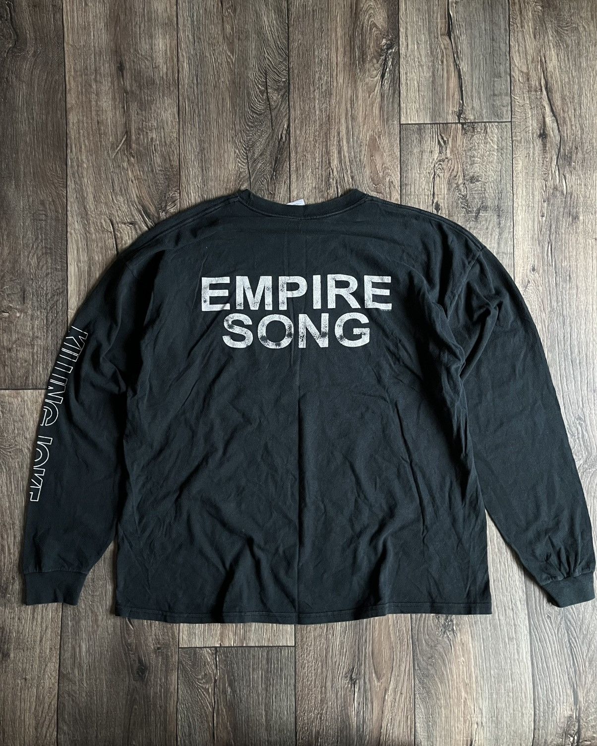 Band Tees × Vintage Vintage Killing Joke 'Empire Song' Promo Long Sleeve Shirt Size US XXL / EU 58 / 5 - 11 Thumbnail