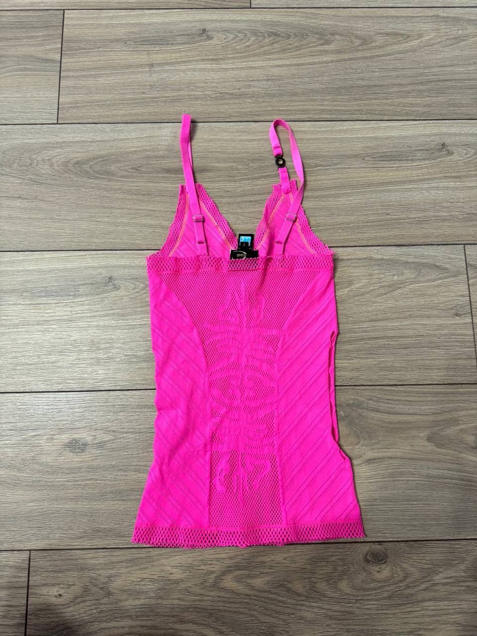 Just Cavalli Pink Just CAVALLI Roberto MESHBODYCON DRESS Micro Size S / US 4 / IT 40 - 6 Thumbnail