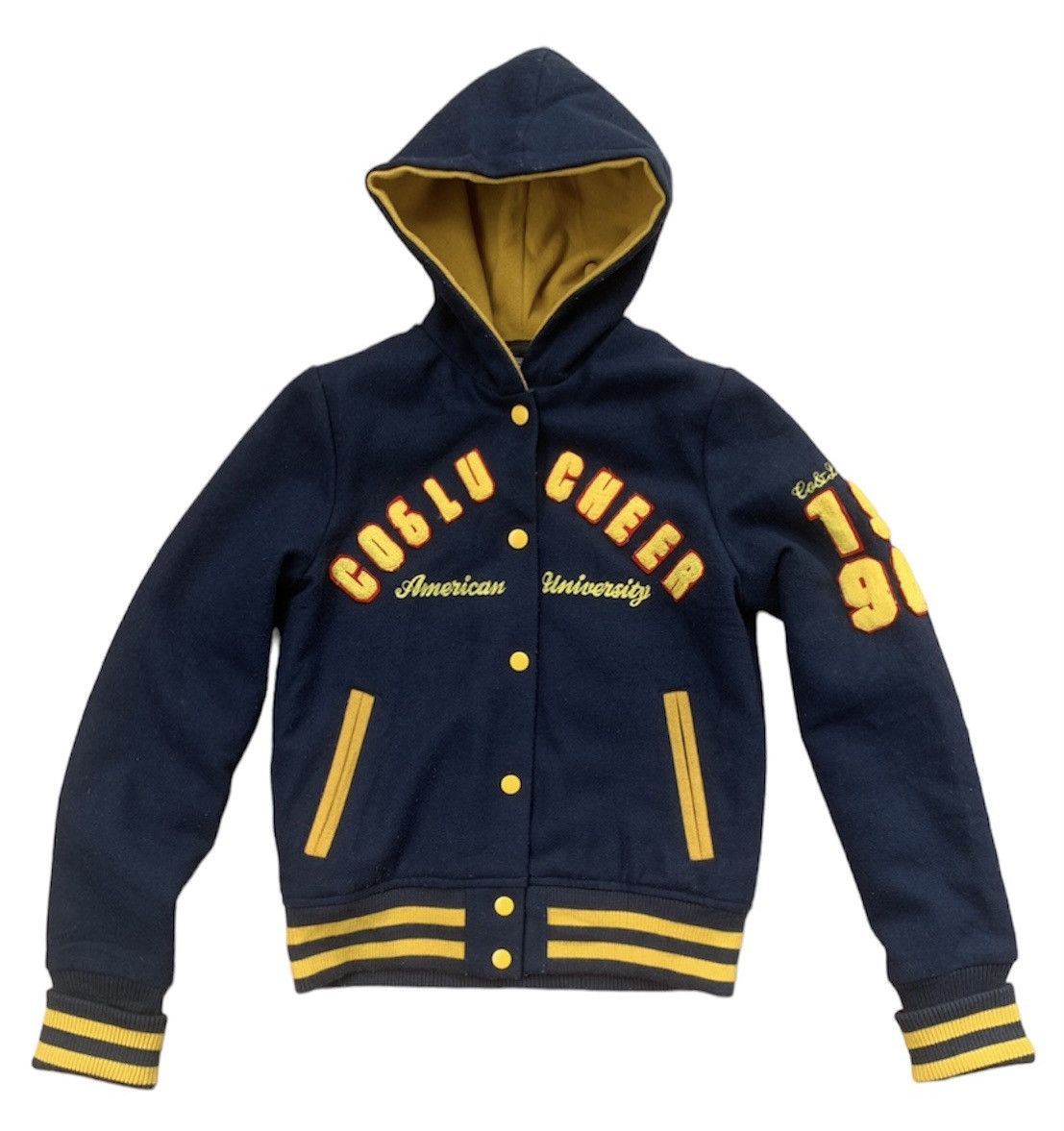 Hysteric Glamour Co&Lu Cheer American University Varsity Hoodie Jacket Size M / US 6-8 / IT 42-44 - 1 Thumbnail