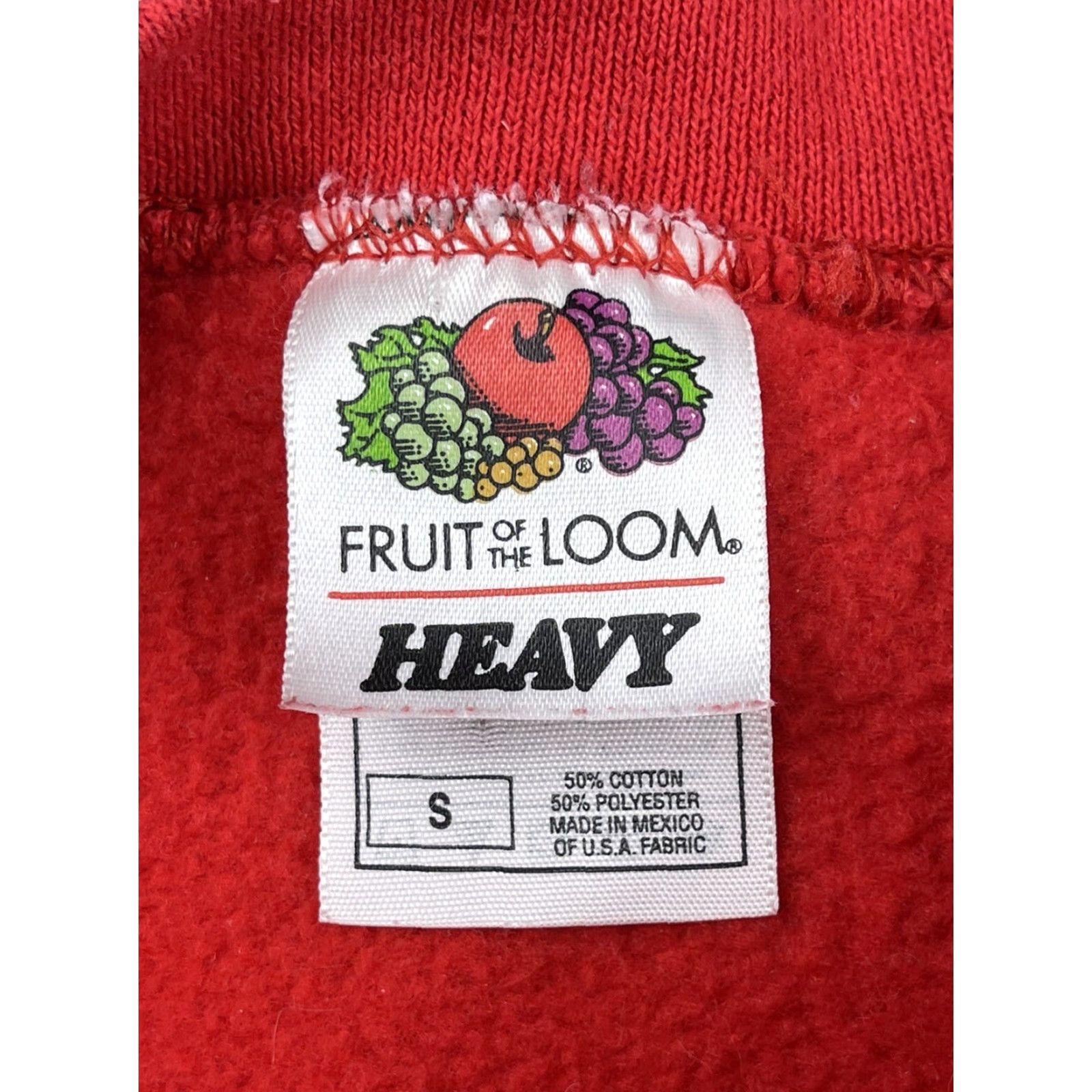 Fruit Of The Loom VINTAGE Fruit of the Loom Canada Crewneck Sweatshirt Westport Maple Leaf Hockey 90s S Red Mens Pullover Size US S / EU 44-46 / 1 - 2 Thumbnail