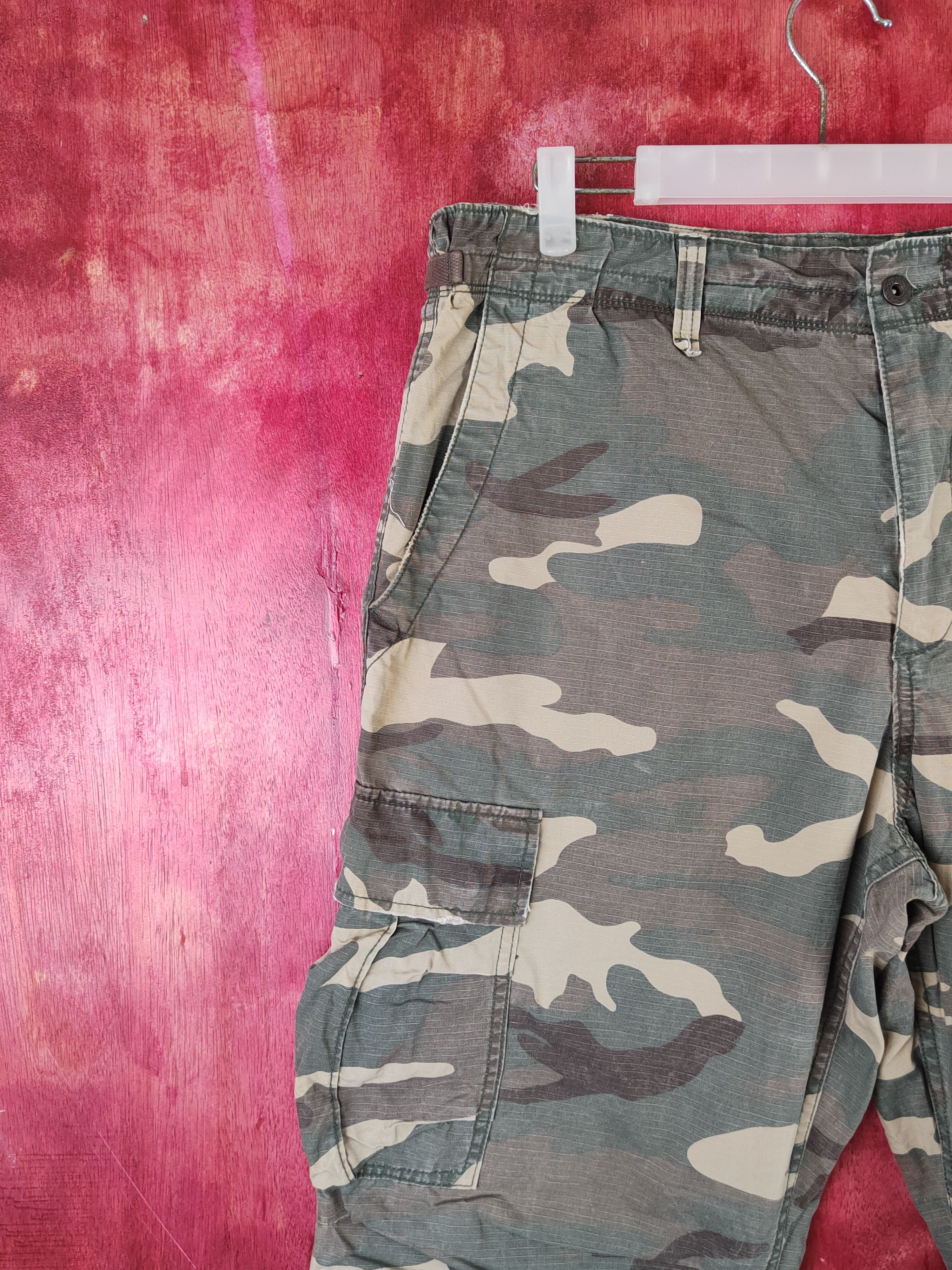 Avirex Avirex Camouflage Multipocket Tactical Cargo Pants #S1752 Size US 33 - 3 Thumbnail