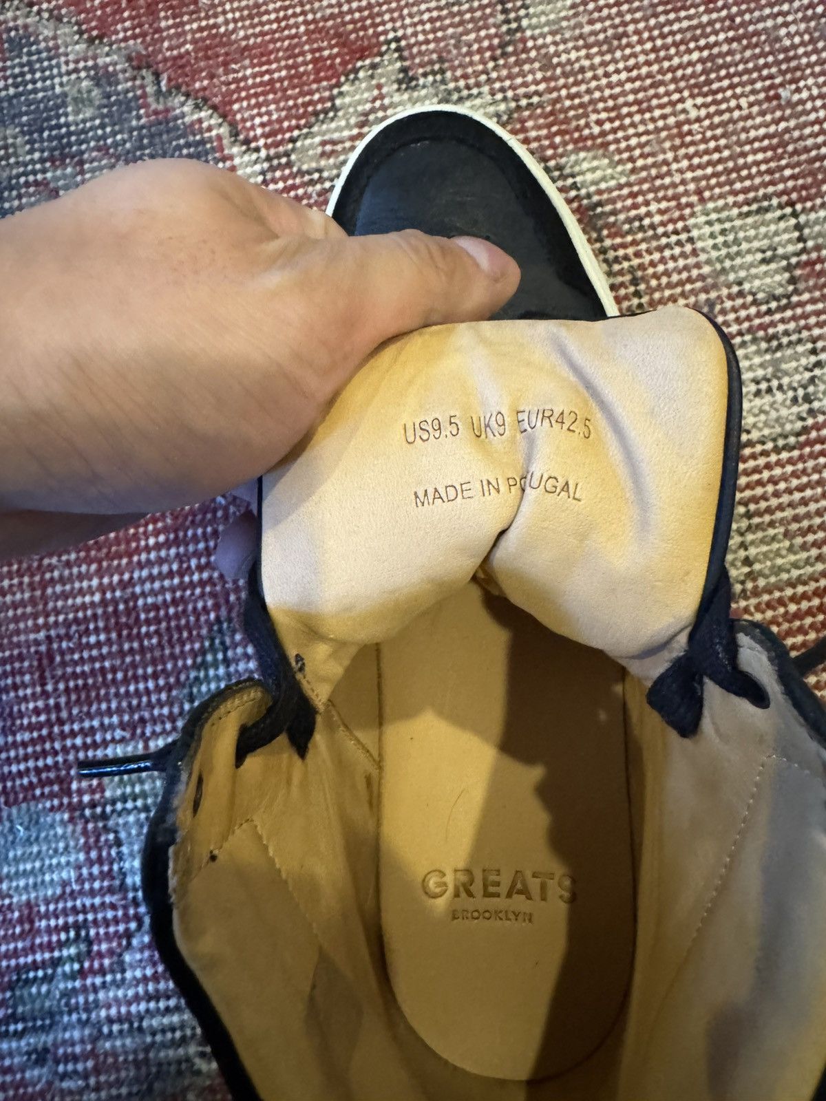 Greats Greats Court Hi Black Size US 9.5 / EU 42-43 - 6 Thumbnail