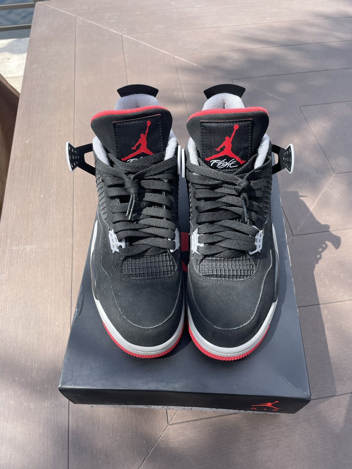 Jordan Brand Air Jordan 4 Retro Bred 2019 Size US 8.5 / EU 41-42 - 6 Thumbnail