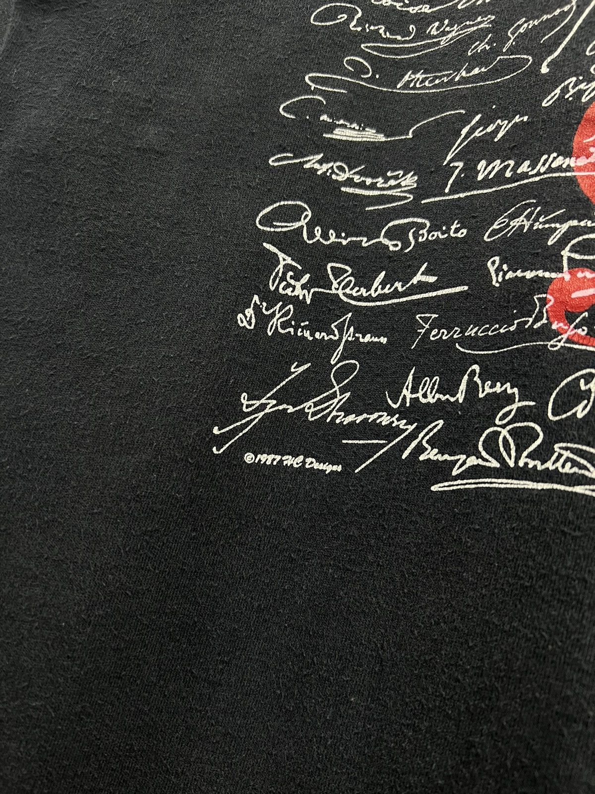 Vintage Vintage 80’s Famous Opera List Tshirt Size US M / EU 48-50 / 2 - 3 Thumbnail