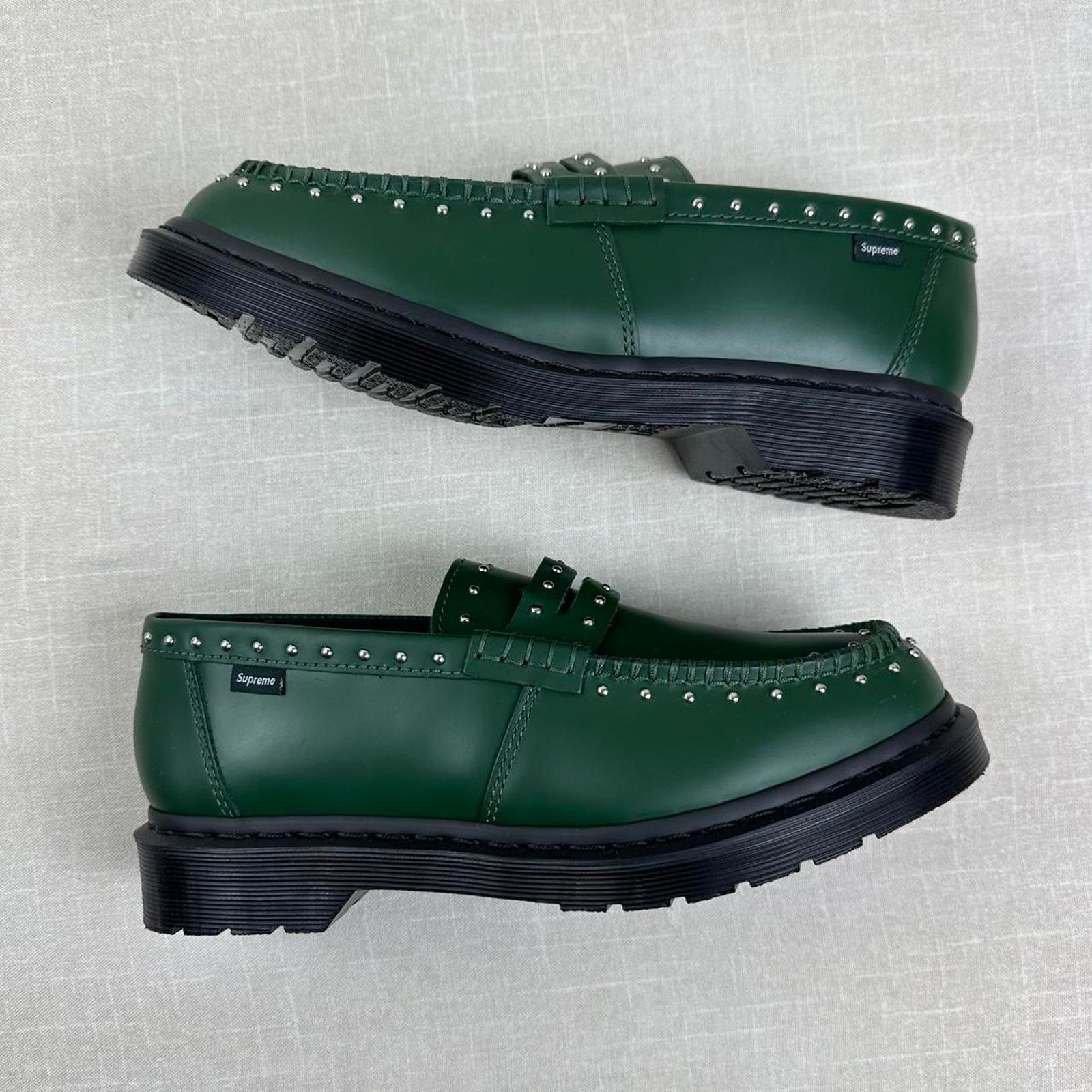Supreme Supreme x Dr. Martens Studded Penton Loafer "DMS Green" 8M Size US 8 / EU 41 - 3 Thumbnail