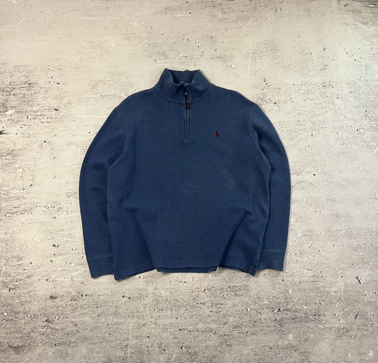Polo Ralph Lauren Polo Ralph Lauren 1/4 Zip Sweatshirt Vintage 00s Size US M / EU 48-50 / 2 - 2 Thumbnail