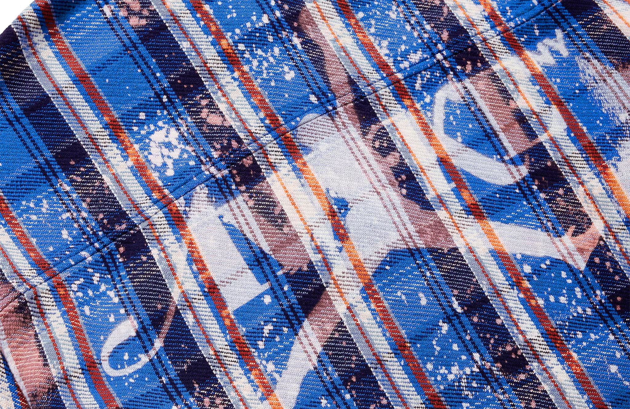 Awake NY × Jordan Brand 2024 Jordan x Awake NY Bleached Flannel Shirt FQ5453 498 Size US XXL / EU 58 / 5 - 4 Thumbnail