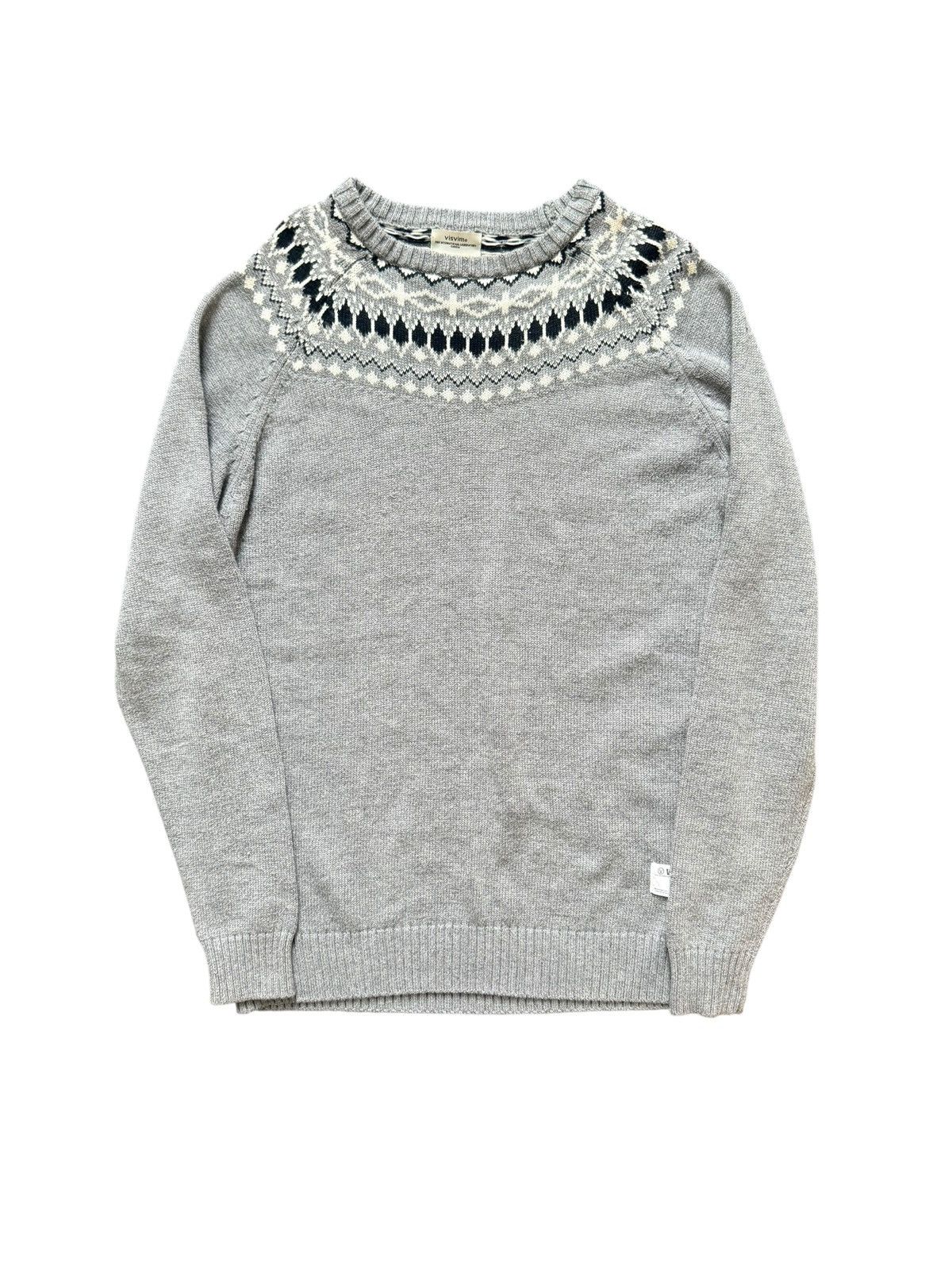 Visvim Grey Knit Sweater
