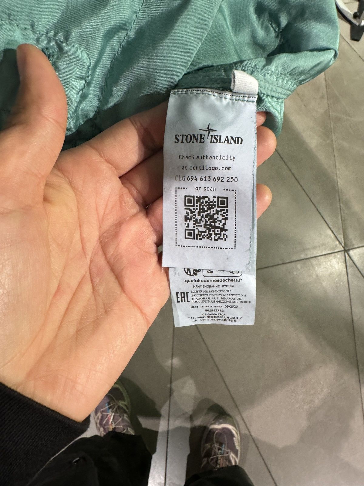 Stone Island STONE ISLAND POLYESTER TELA WITH DAVID LIGHT-TC Size US M / EU 48-50 / 2 - 8 Thumbnail