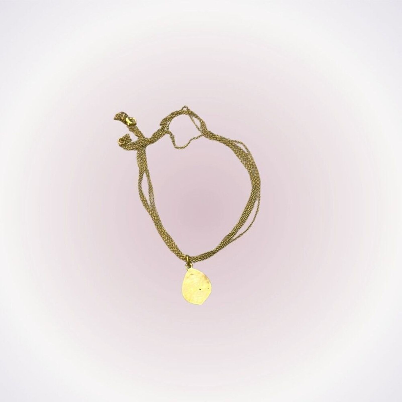 Other Gold Pendant Necklace | Sz OS Size ONE SIZE - 1 Thumbnail