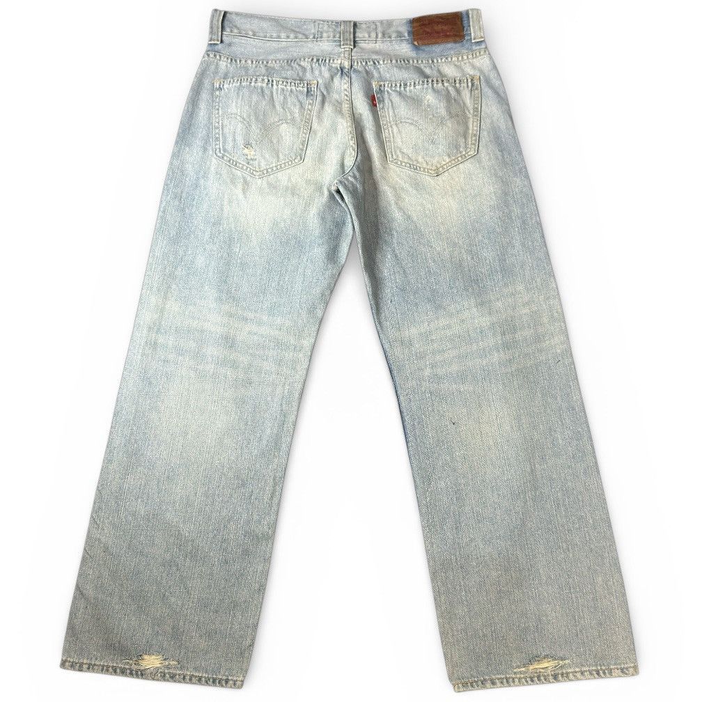 Levi's Levis 549 Baggy Destroyed Low Loose Denim Balenciaga Style Size US 34 / EU 50 - 2 Thumbnail
