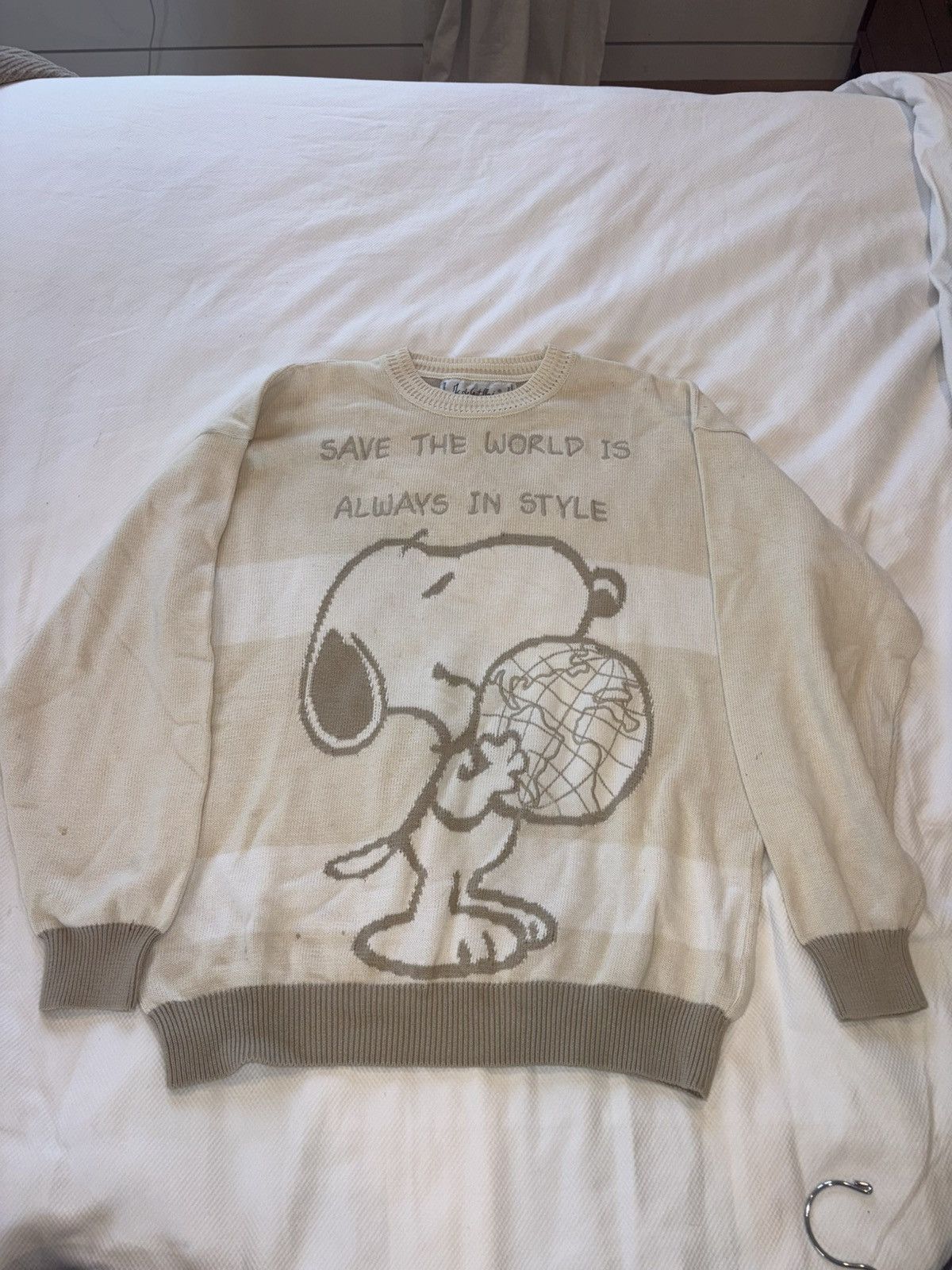Jean Charles De Castelbajac Snoopy Sweater (Size M) - Made in IT Size US M / EU 48-50 / 2 - 1 Thumbnail