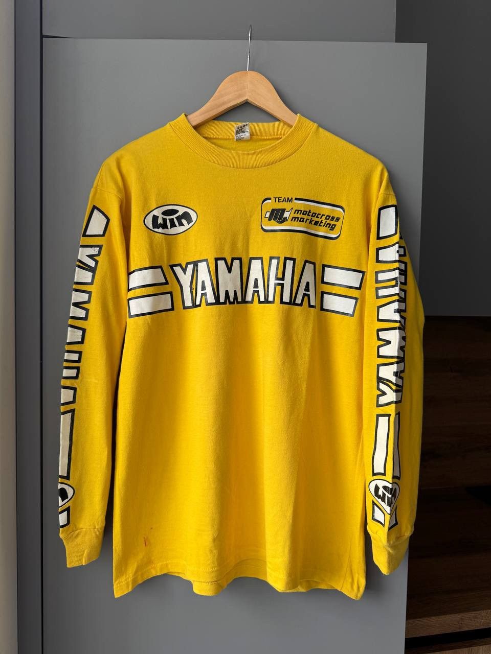 Vintage 70s Yamaha Long Sleeve Motocross Racing Jersey USA