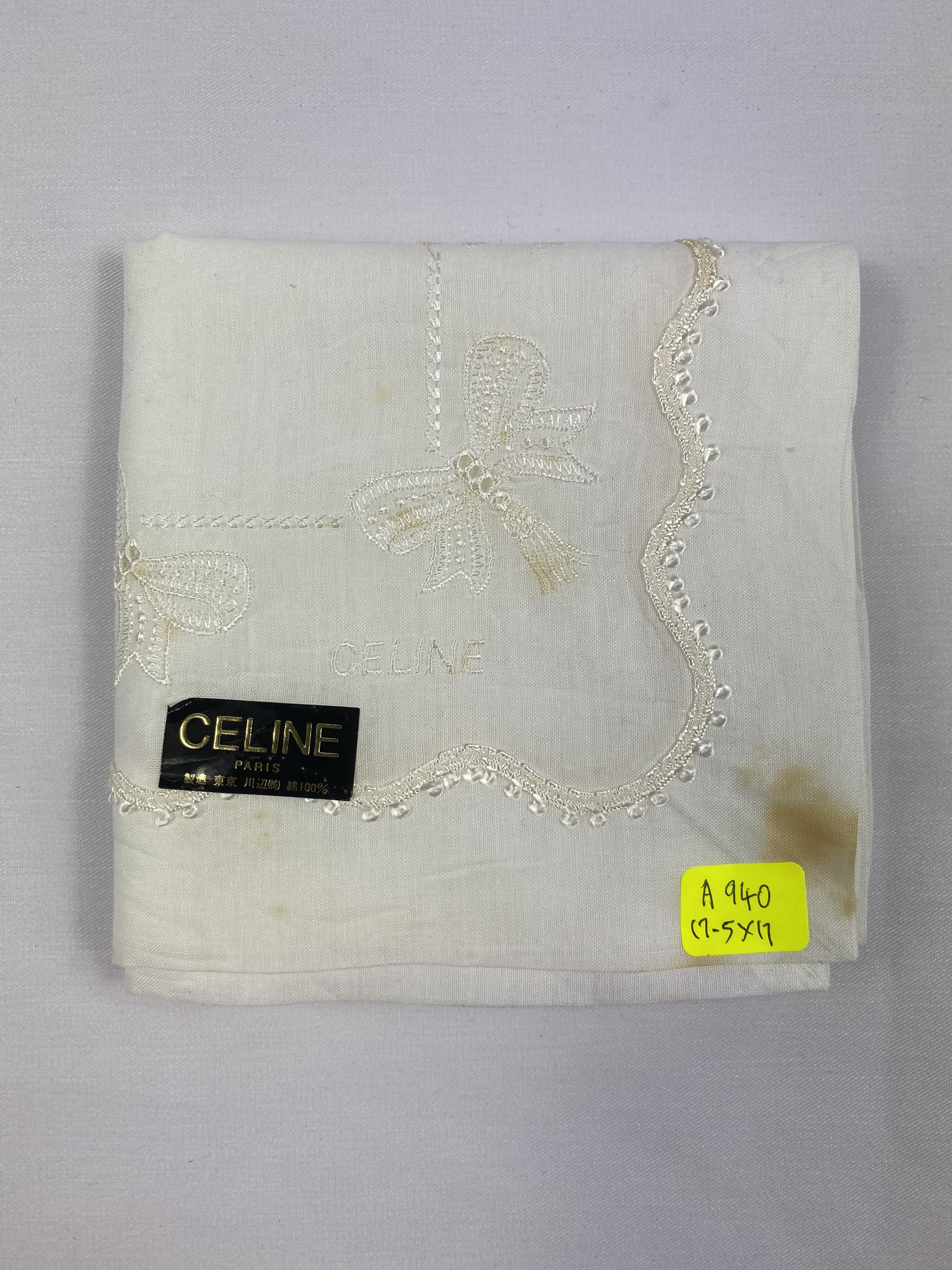 Celine Celine Handkerchief / Bandana / Neckerchief Size ONE SIZE - 6 Thumbnail
