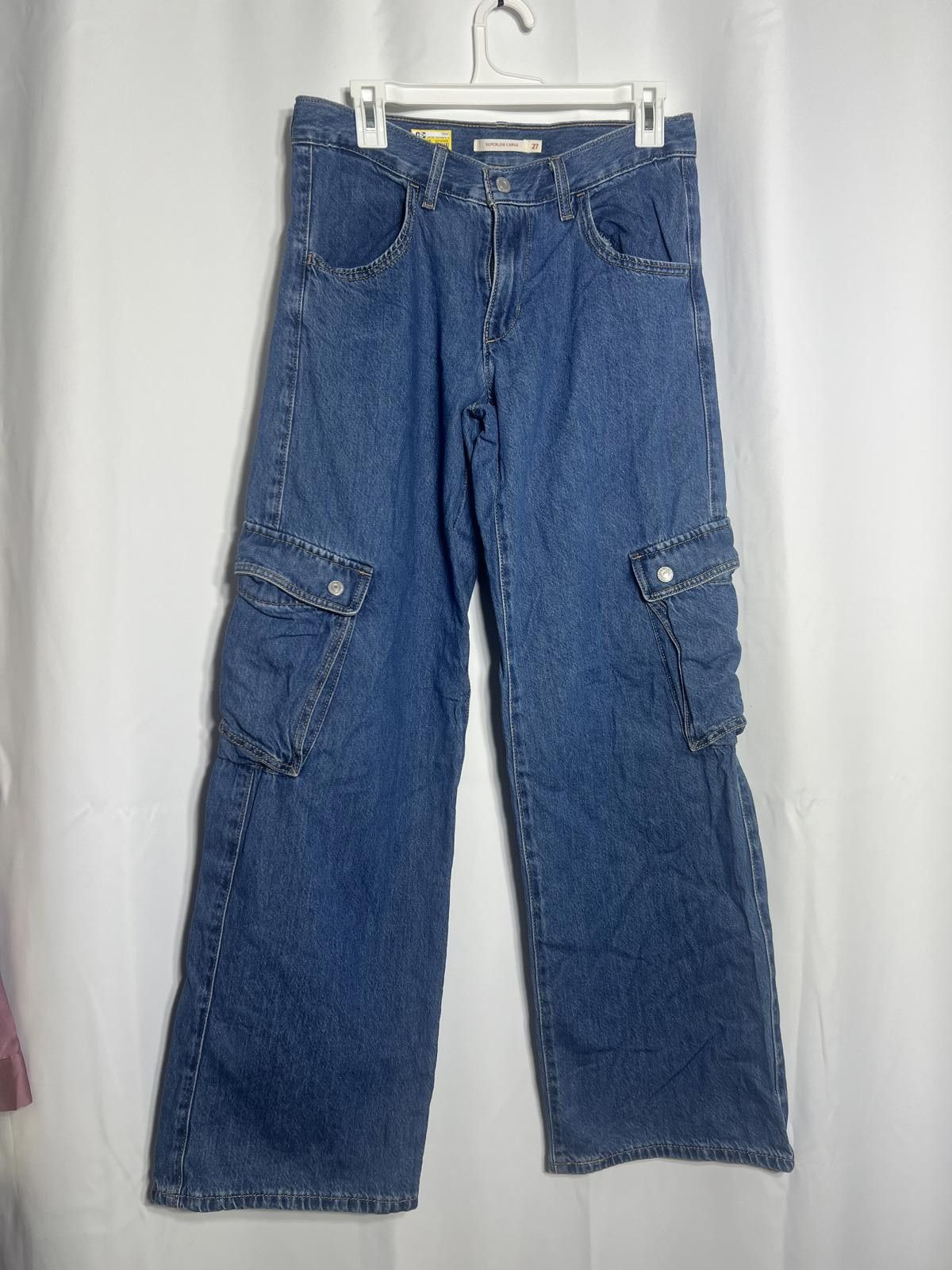 Levi's Levi's Superlow Cargo Jeans Size 27 Size US 27 - 1 Thumbnail