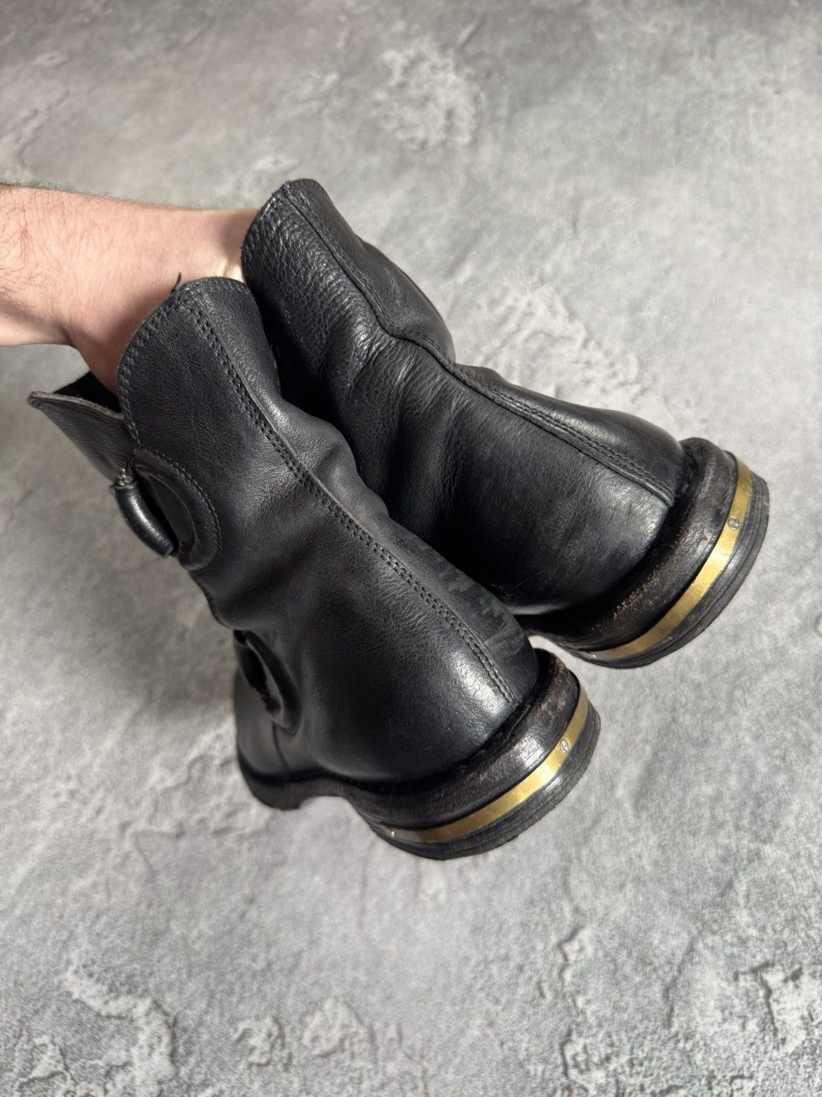 MoMA MOMA 38size Leather Avantgarde shoes boots ankle western LGB Size US 8 / IT 38 - 16 Thumbnail