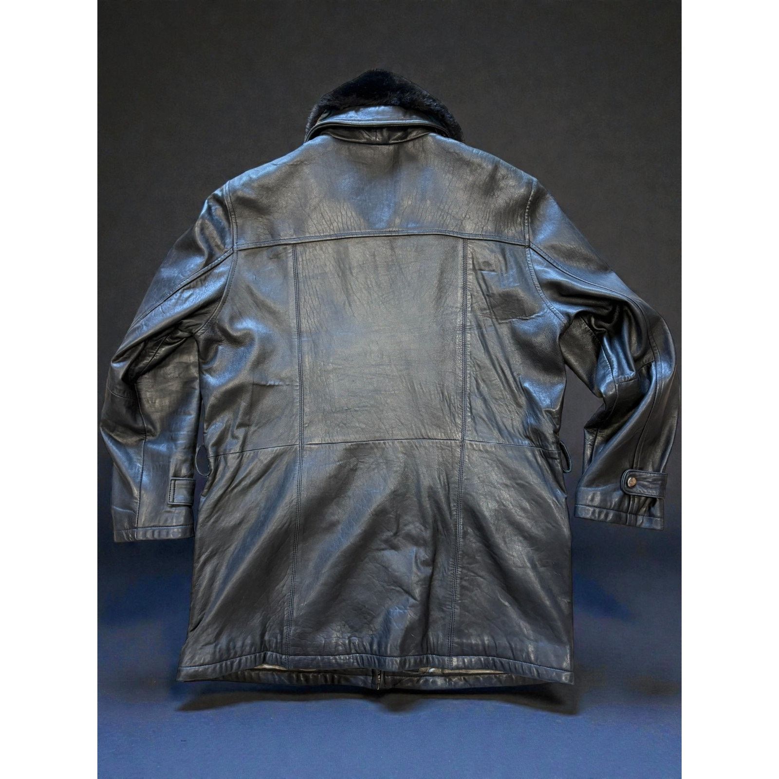 Vintage Adler Collection Leather Coat Women’s L Black Y2K Zip Jacket Size L / US 10 / IT 46 - 12 Thumbnail