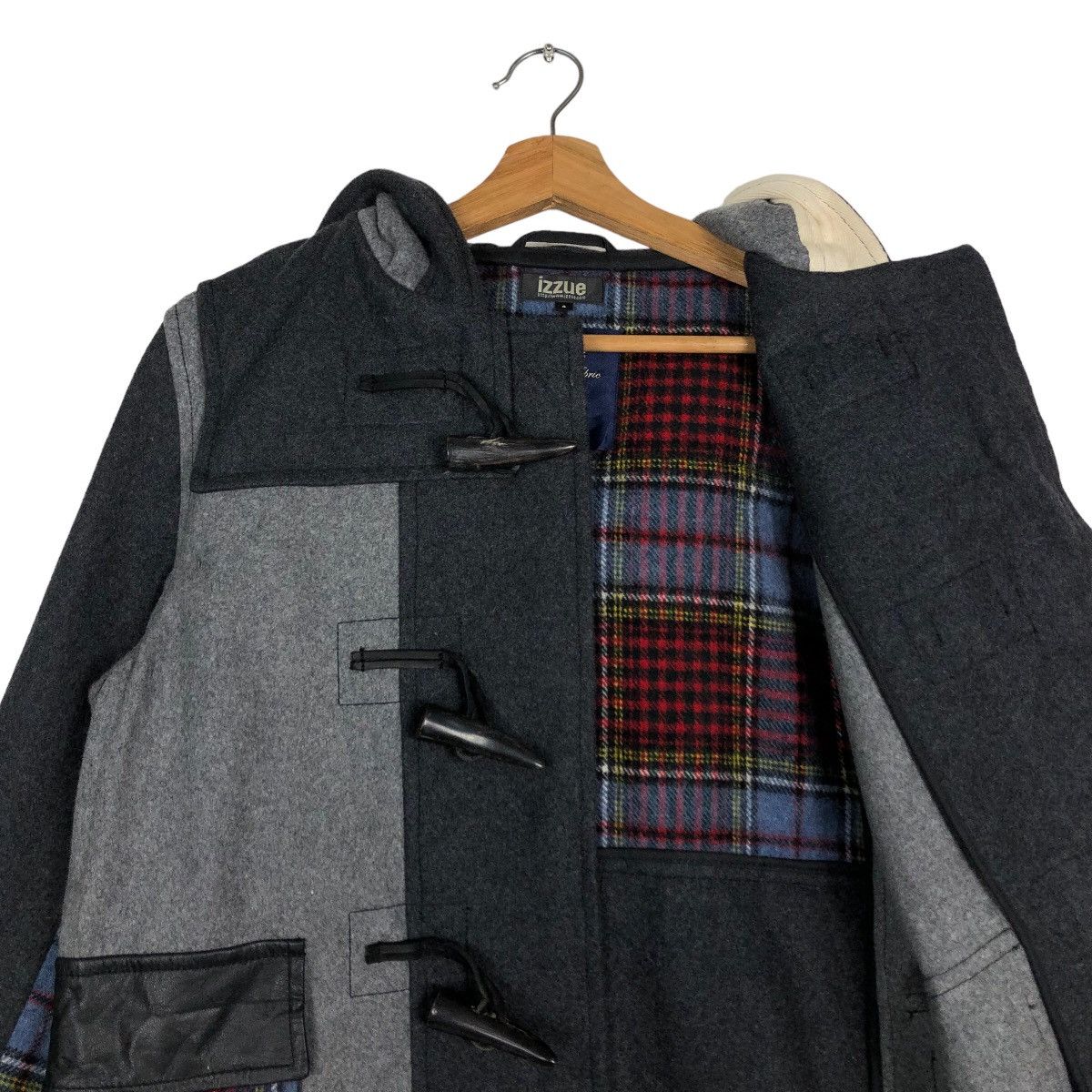 Hysteric Glamour 🔥90’s Vintage Wool Jacket Tartan Design Izzue Japan Made Size US M / EU 48-50 / 2 - 10 Thumbnail