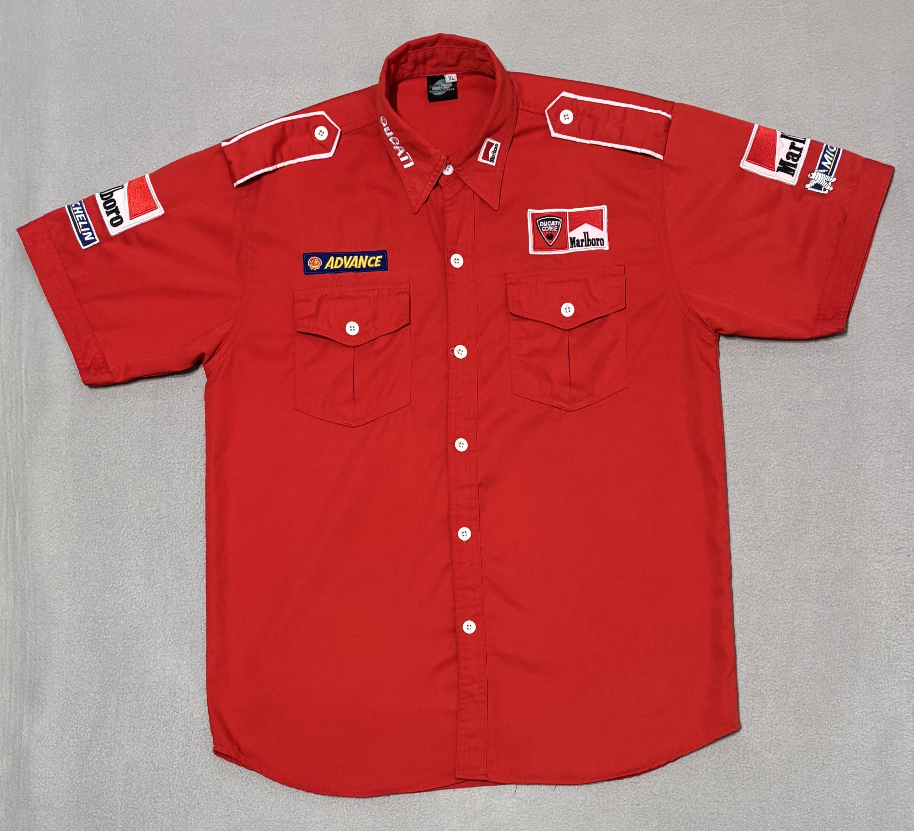 Marlboro Ducati Marlboro shirt size XL Size US XL / EU 56 / 4 - 5 Thumbnail