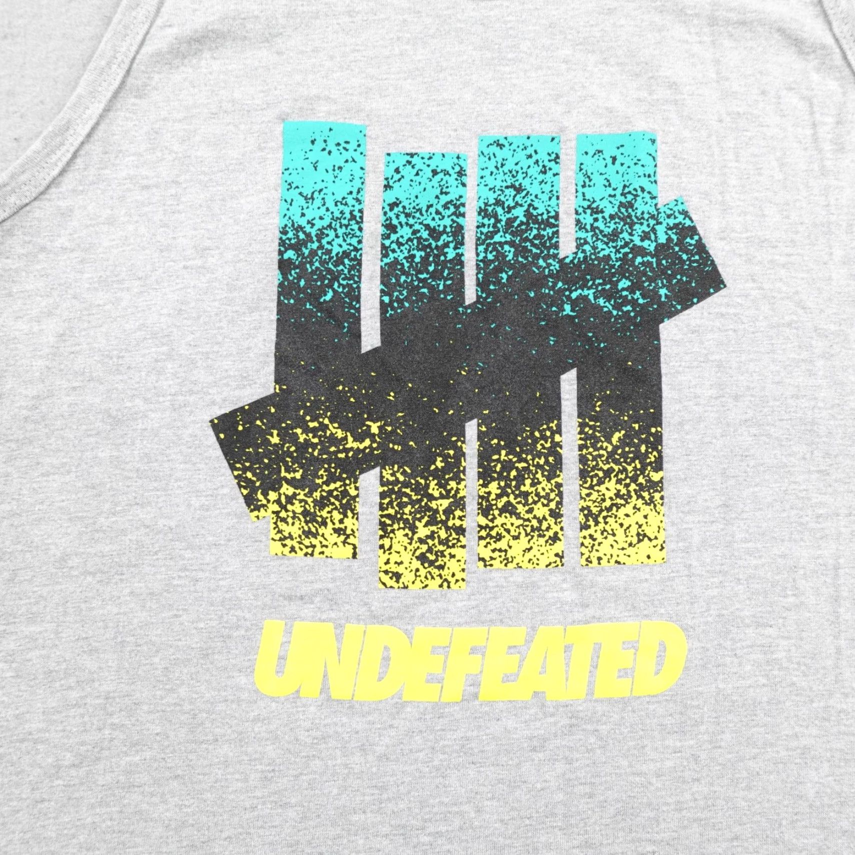 Undefeated Undefeated Shirt Mens Medium Gray Tank Top Sleeveless Five Strike Streetwear Tee Size US M / EU 48-50 / 2 - 2 Thumbnail