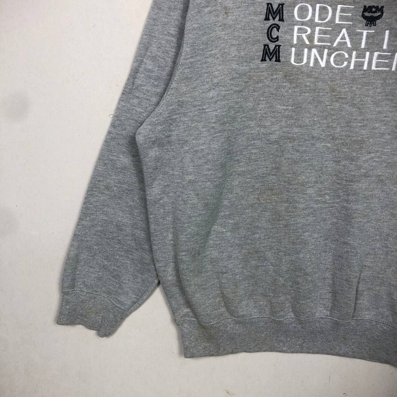 MCM Authentic MCM Embroidery Big Logo Sweatshirt Jumper Size US L / EU 52-54 / 3 - 5 Thumbnail