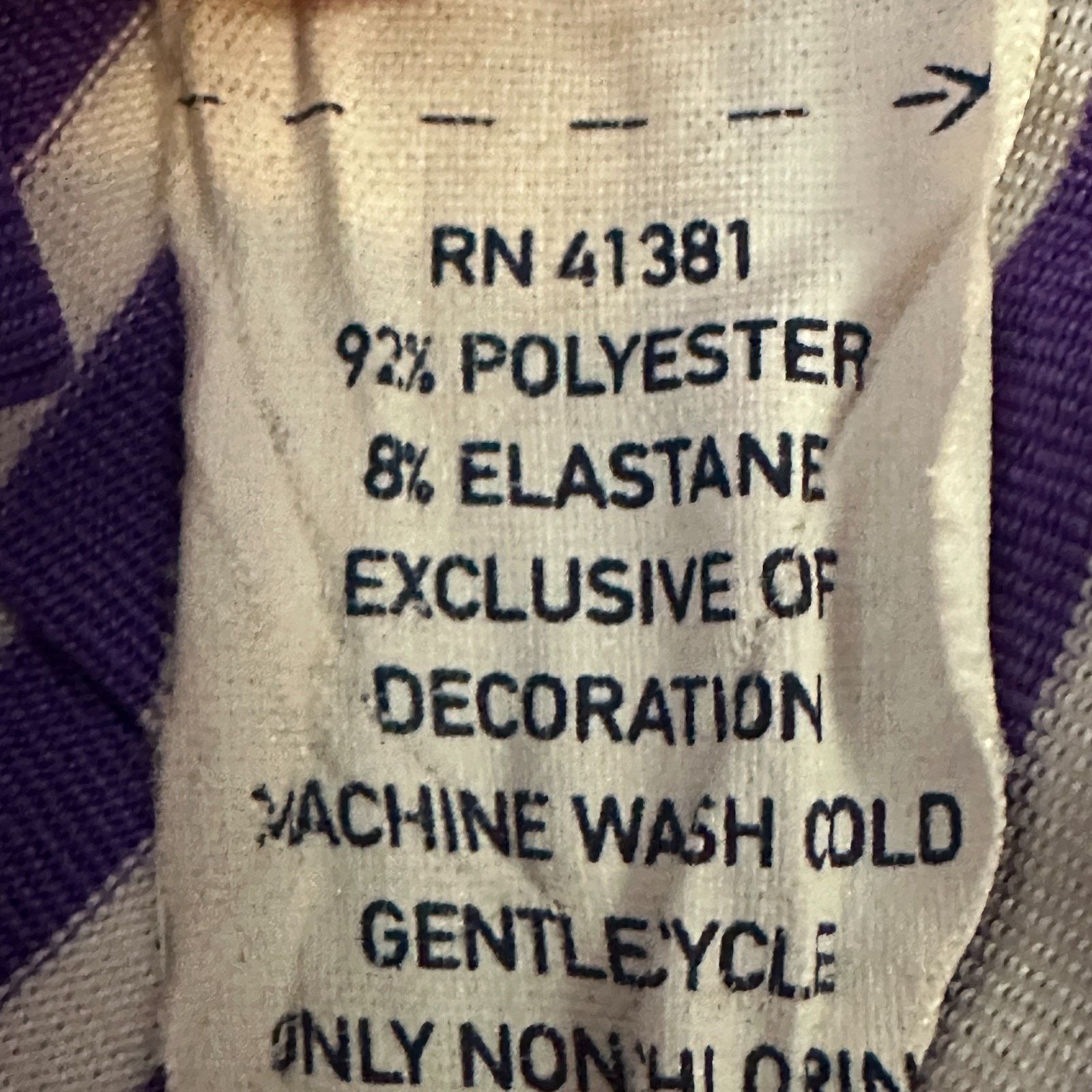 Polo Ralph Lauren Polo Ralph Lauren Performance Polo Shirt Men L Purple White Size US L / EU 52-54 / 3 - 7 Thumbnail