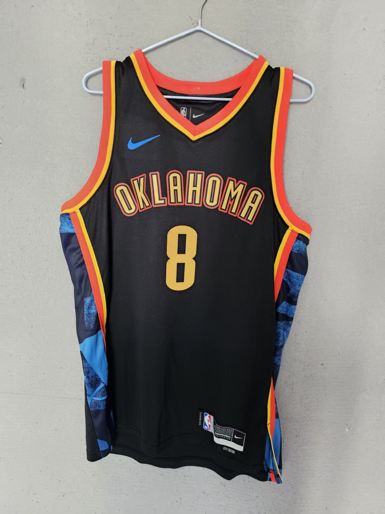 NBA Thunder #8 Jalen Williams Jersey XL Size US XL / EU 56 / 4 - 2 Thumbnail