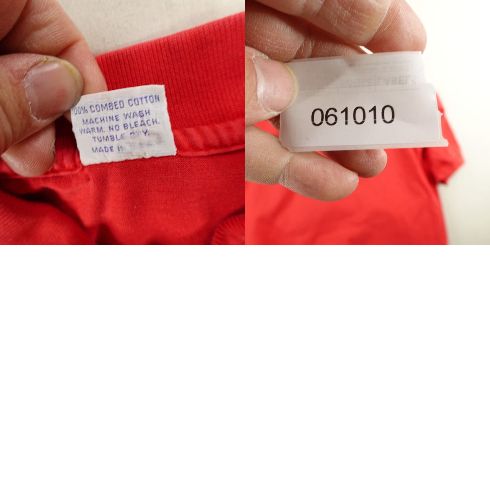 Vintage Vintage Crazy Shirts Polo Shirt Men Large Red 80s Hawaiian Surf Casual Activewear Size US L / EU 52-54 / 3 - 8 Thumbnail