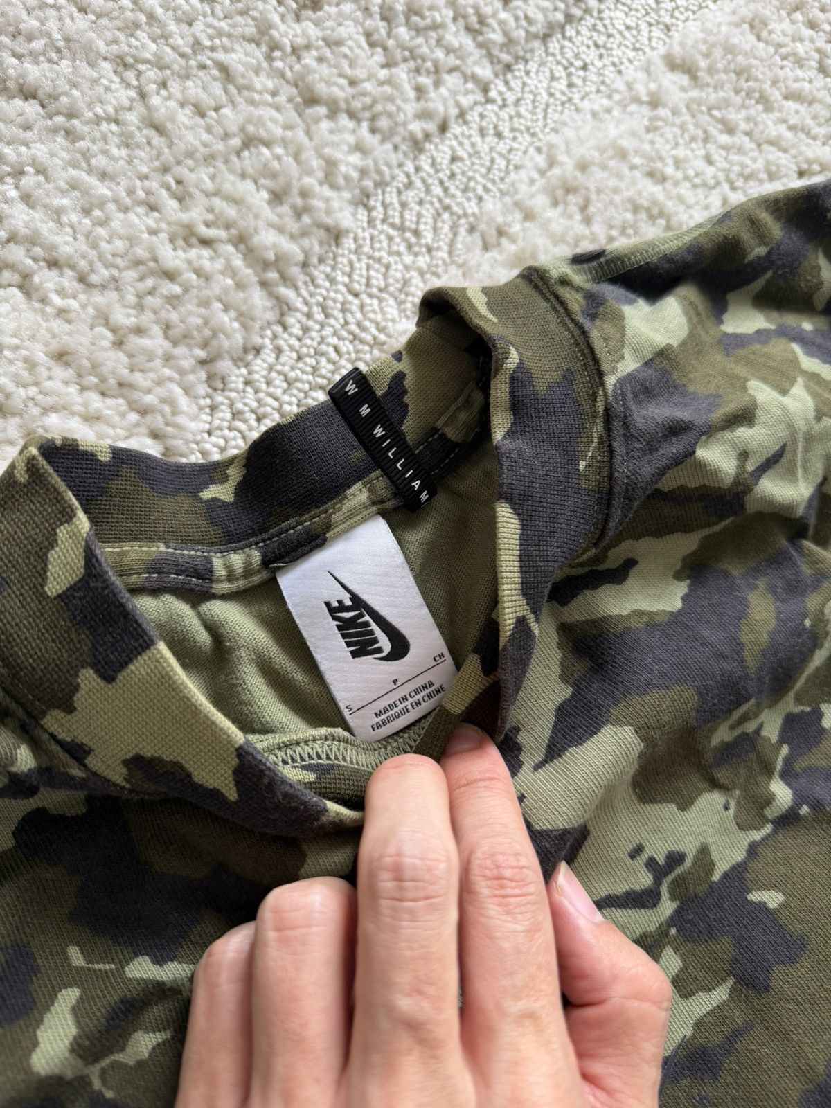MMW × Nike Nike x MMW Matthew Williams Camo LS Tee Size US S / EU 44-46 / 1 - 3 Thumbnail