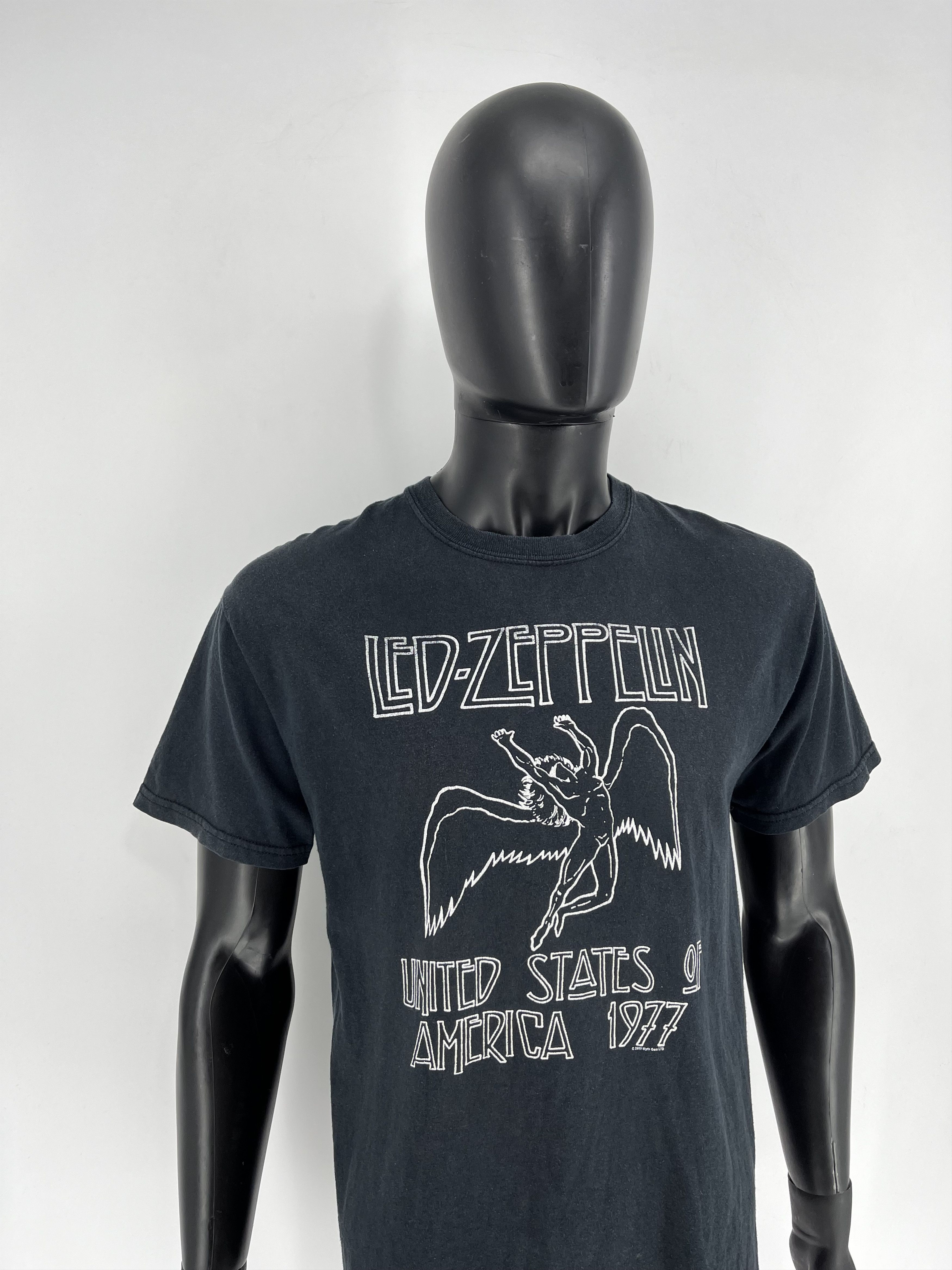 Band Tees × Vintage VINTAGE 2000 LED ZEPPELIN 'UNITED STATES OF AMERICA 1977' Size US M / EU 48-50 / 2 - 3 Thumbnail