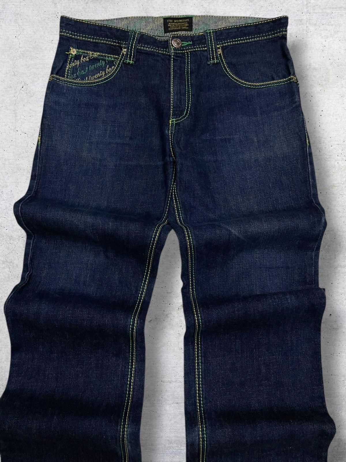 Beauty Beast VINTAGE ETBX CYBERPUNK JAPAN DESIGNER INTERMIDIATE DENIM Size US 34 / EU 50 - 11 Thumbnail