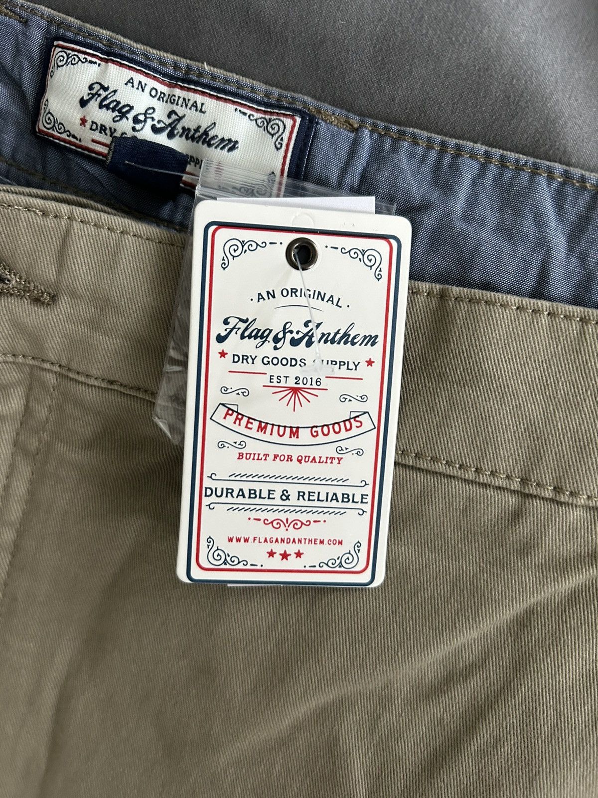 Flag & Anthem Flag and Anthem Men’s Khakis 34x32 Size US 34 / EU 50 - 2 Thumbnail