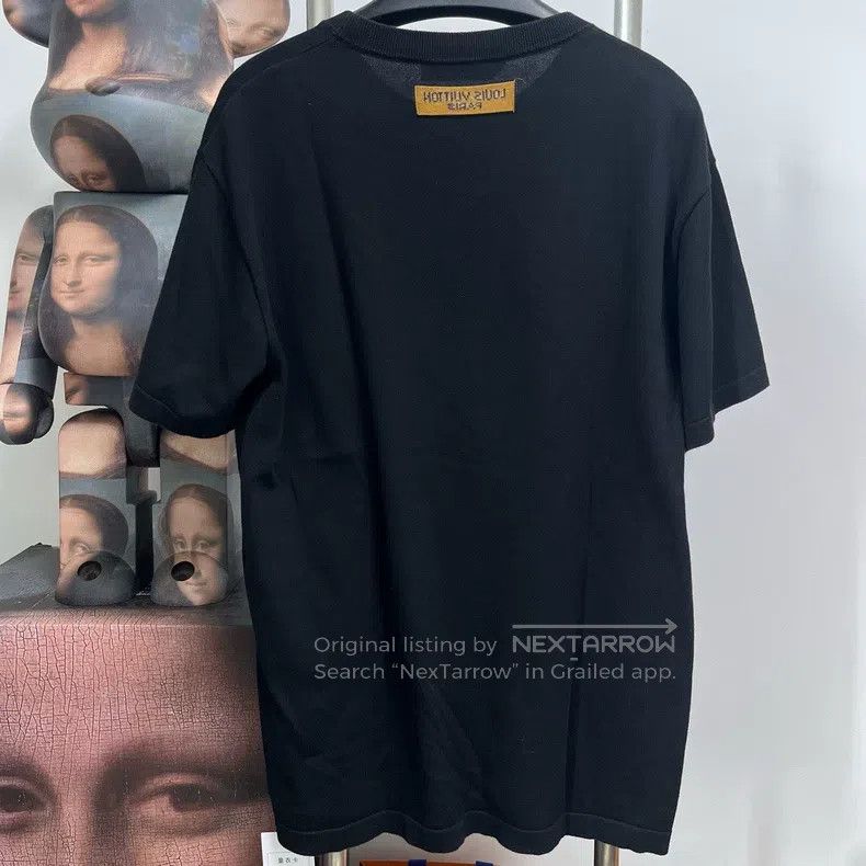 Louis Vuitton Louis Vuitton Drag-shadow knit short sleeves Size US XL / EU 56 / 4 - 2 Thumbnail