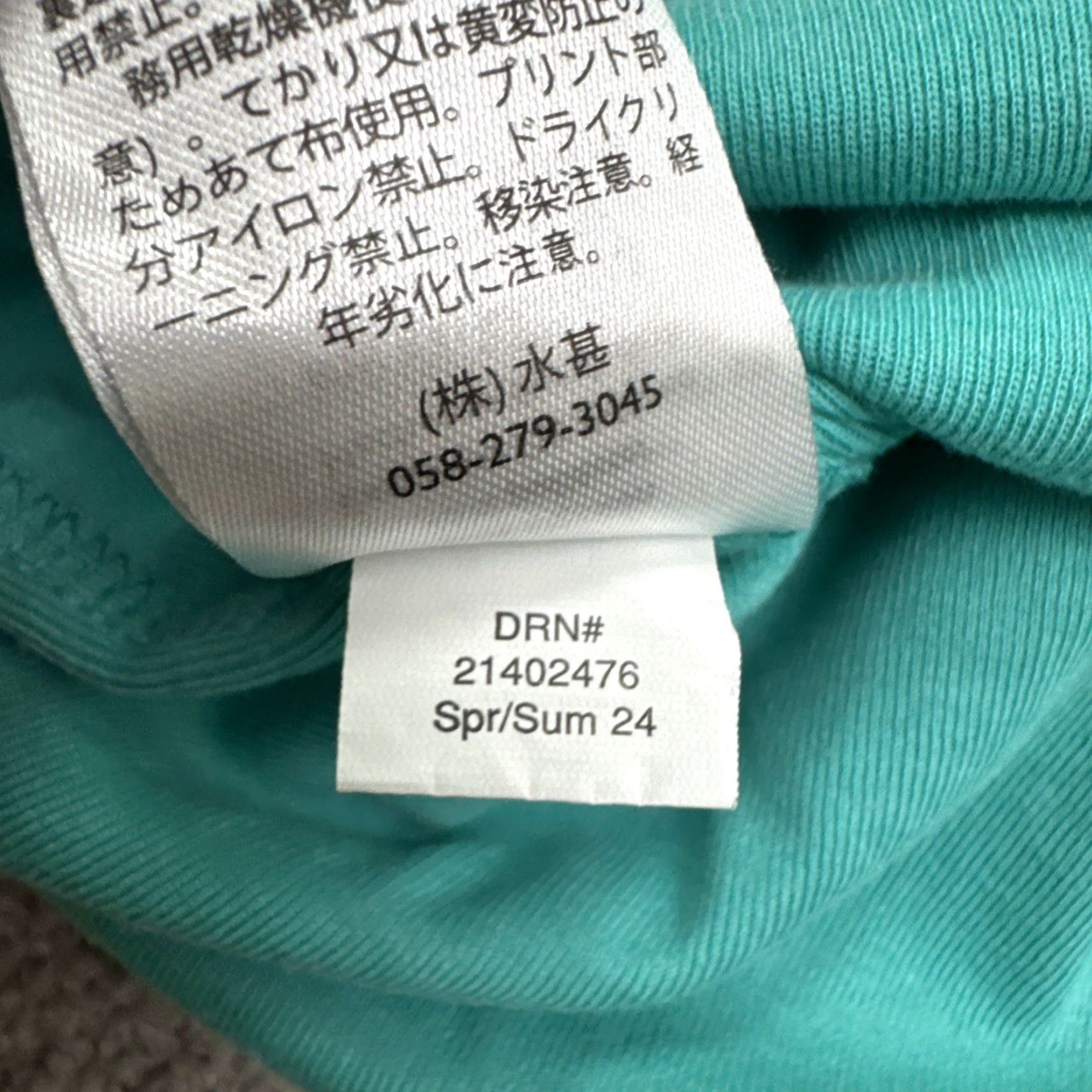 Eddie Bauer VINTAGE? No - but item is classic Eddie Bauer T-Shirt Womens Medium Teal Blue V-Neck Cotton Tee Size M / US 6-8 / IT 42-44 - 6 Thumbnail