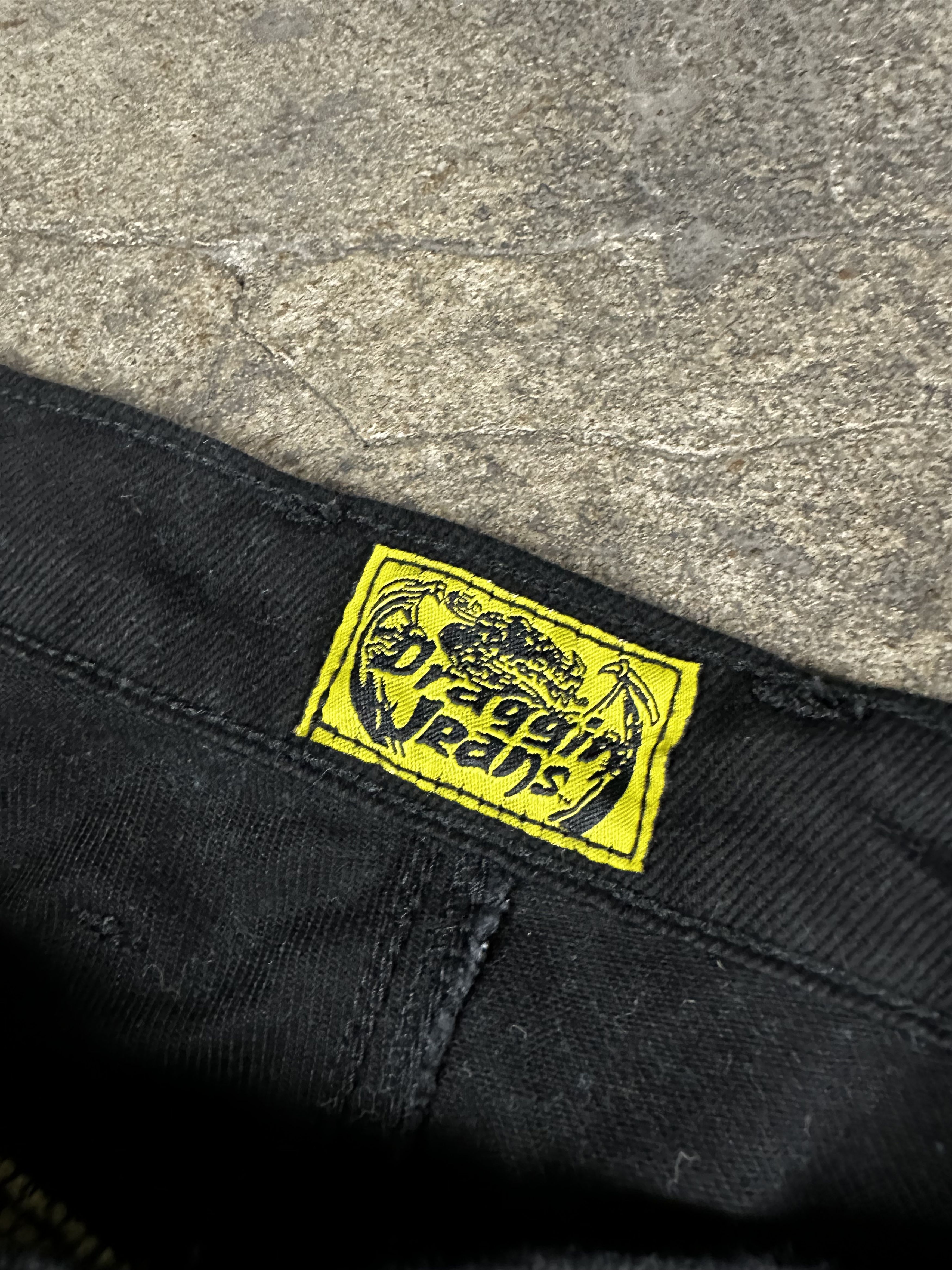 Draggin Jeans Vintage Draggin Jeans Waxed Oversized Baggy Jeans Size US 38 / EU 54 - 5 Thumbnail