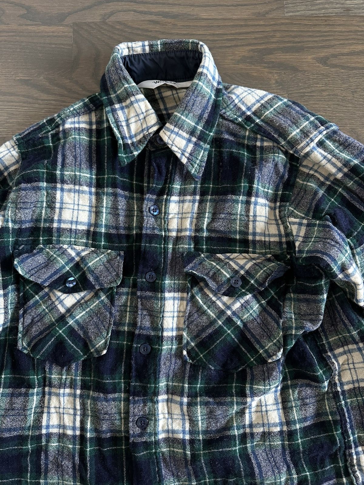 Vintage × Woolrich Woolen Mills Vintage Woolrich Flannel M Size US XL / EU 56 / 4 - 2 Thumbnail