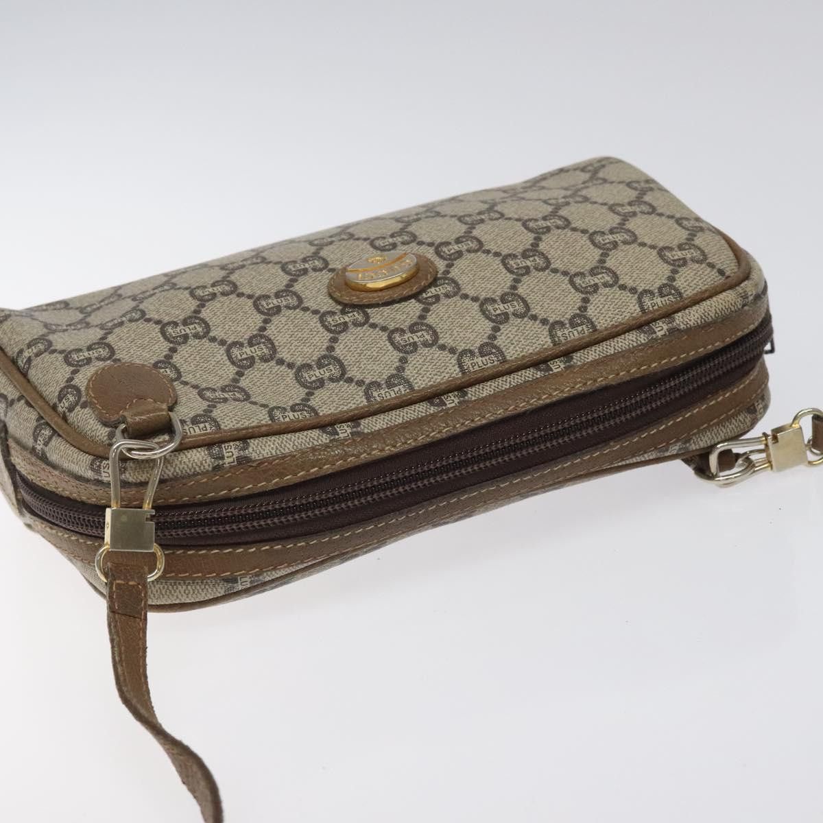 Gucci GUCCI GG Plus Supreme Shoulder Bag Pvc Leather Beige Size ONE SIZE - 6 Thumbnail